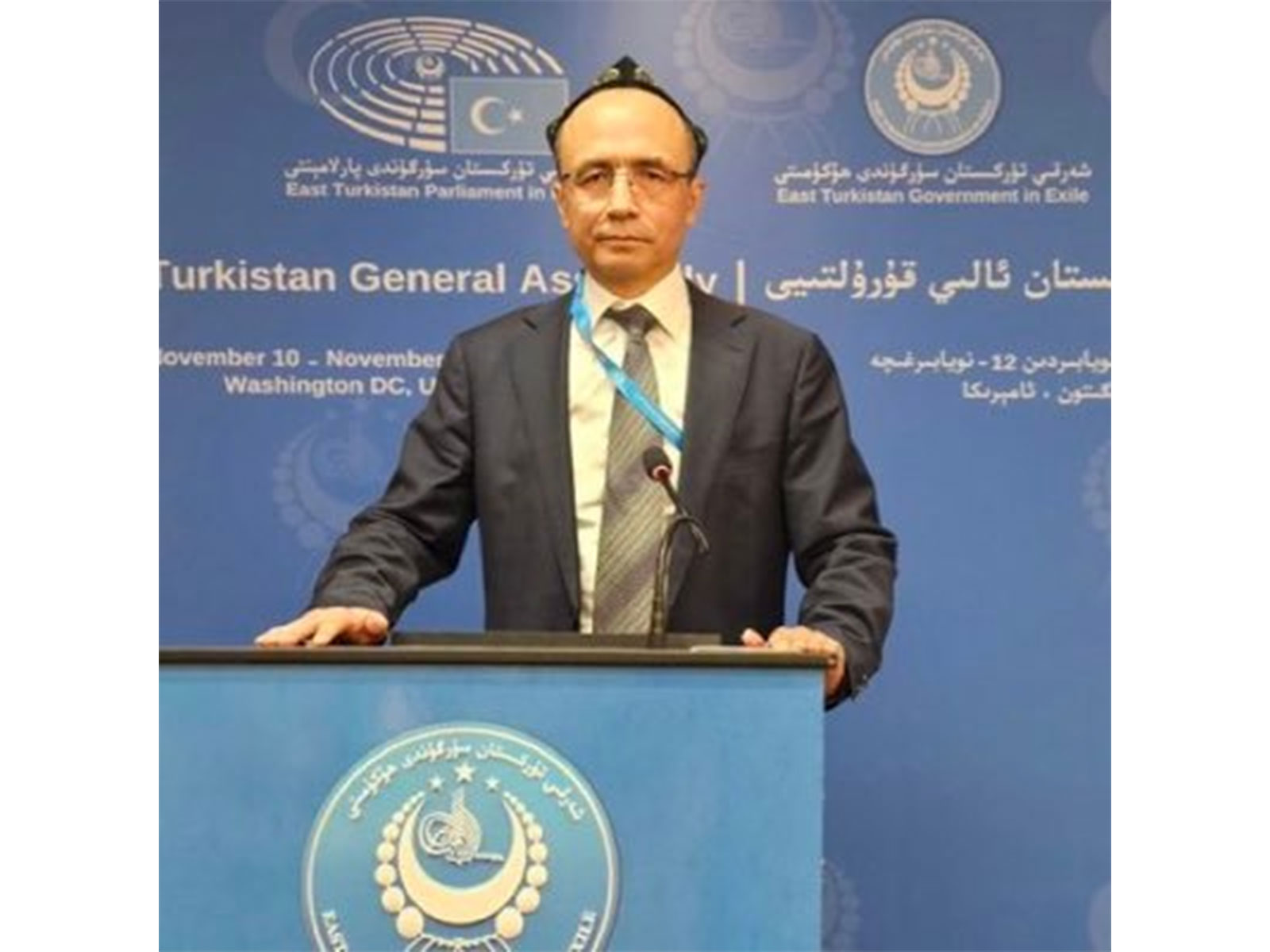  Mamtimin Ala, President of the East Turkistan Government (Photo/@MamtiminAla)