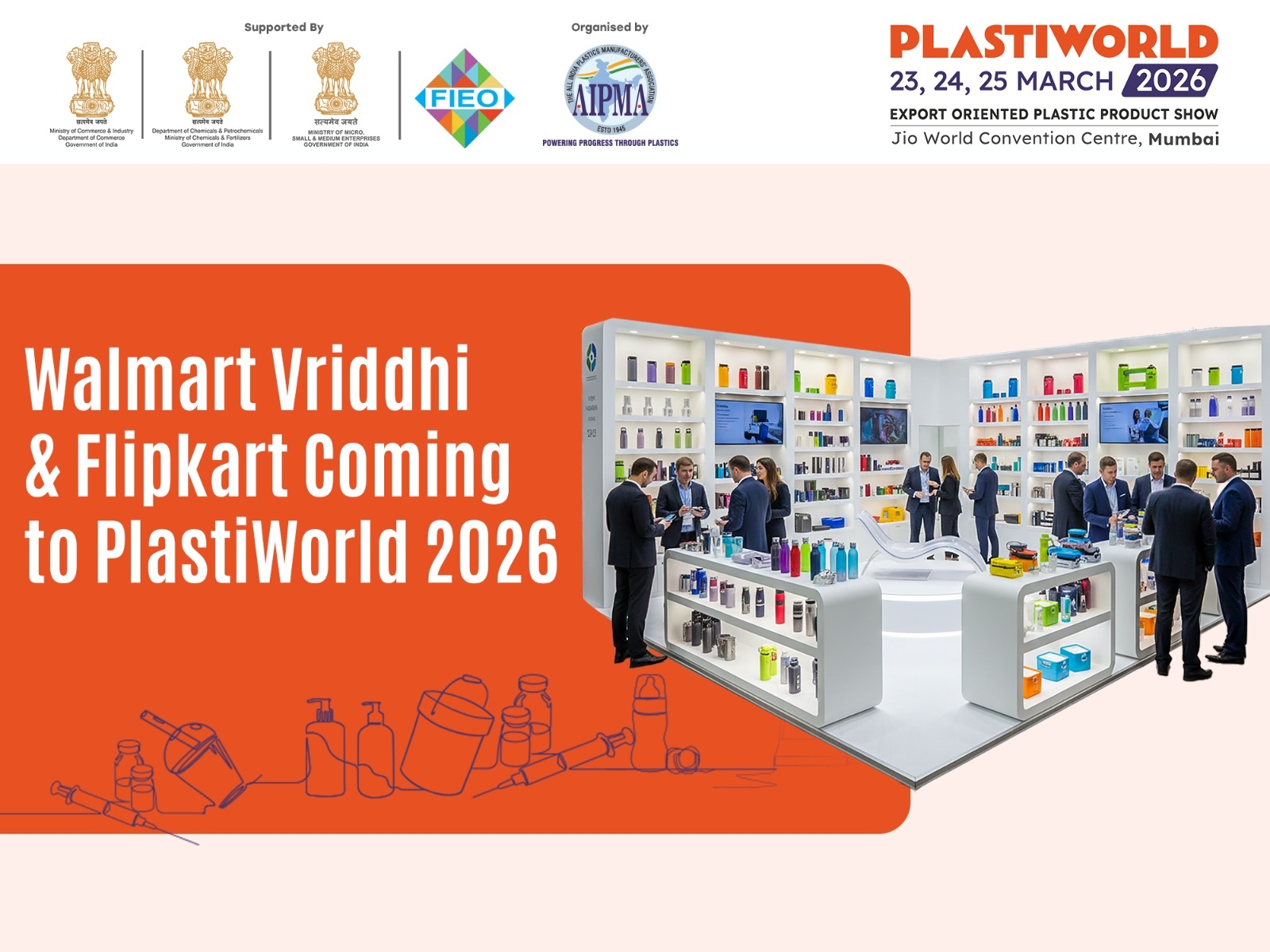 PlastiWorld 2026 Hosts FIEO-Verified Global Buyers for Sourcing High-Quality Plastic Finished Products from India