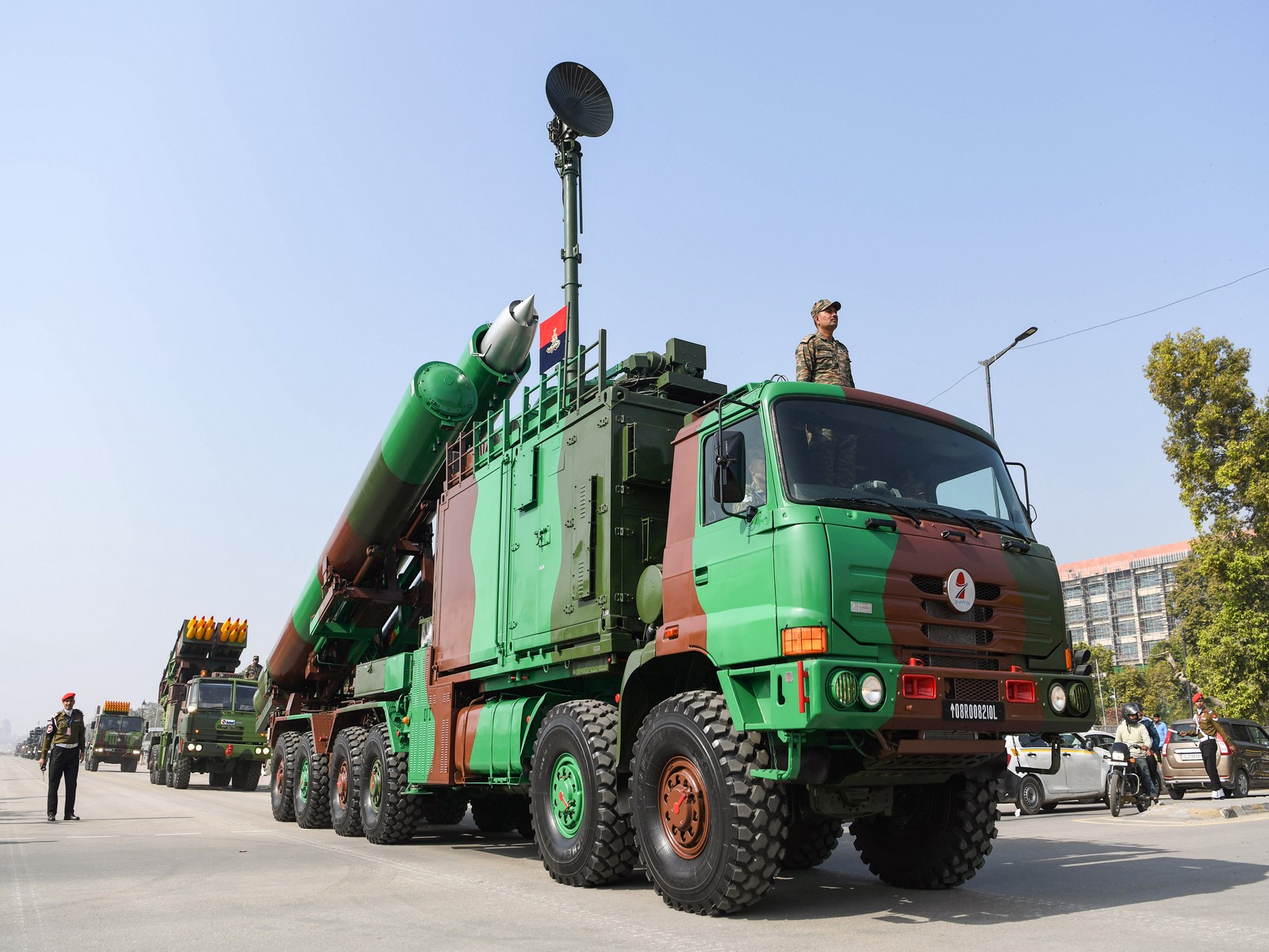 Brahmos supersonic cruise missile on display (FilePhoto/ANI)