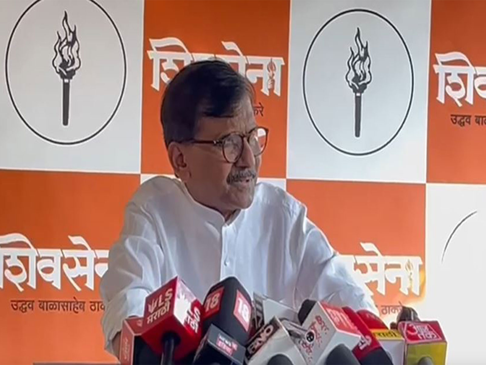 Shiv Sena (UBT) MP Sanjay Raut (Photo/ANI)