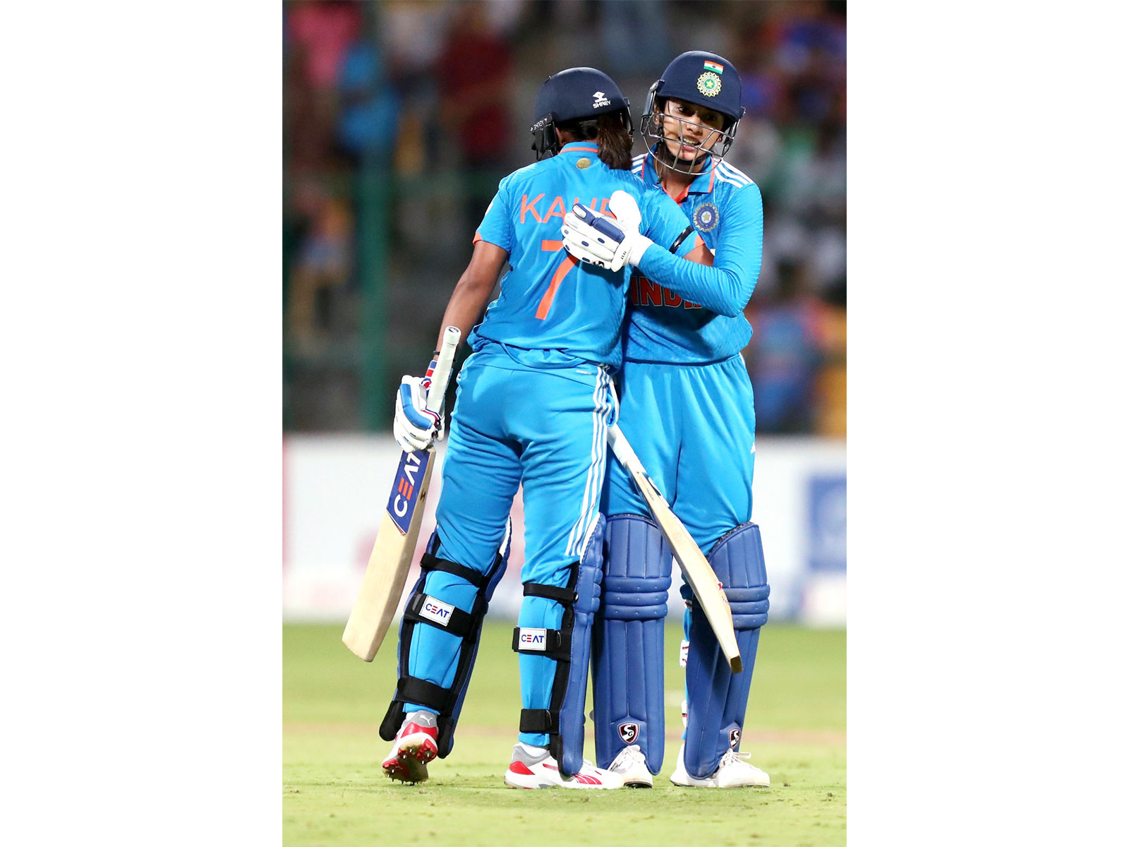 Harmanpreet Kaur and Smriti Mandhana. (Photo: ANI)