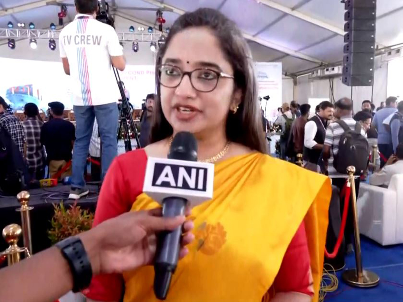 Divya S. Iyer, Managing Director of Vizhinjam International Seaport (Image: ANI)