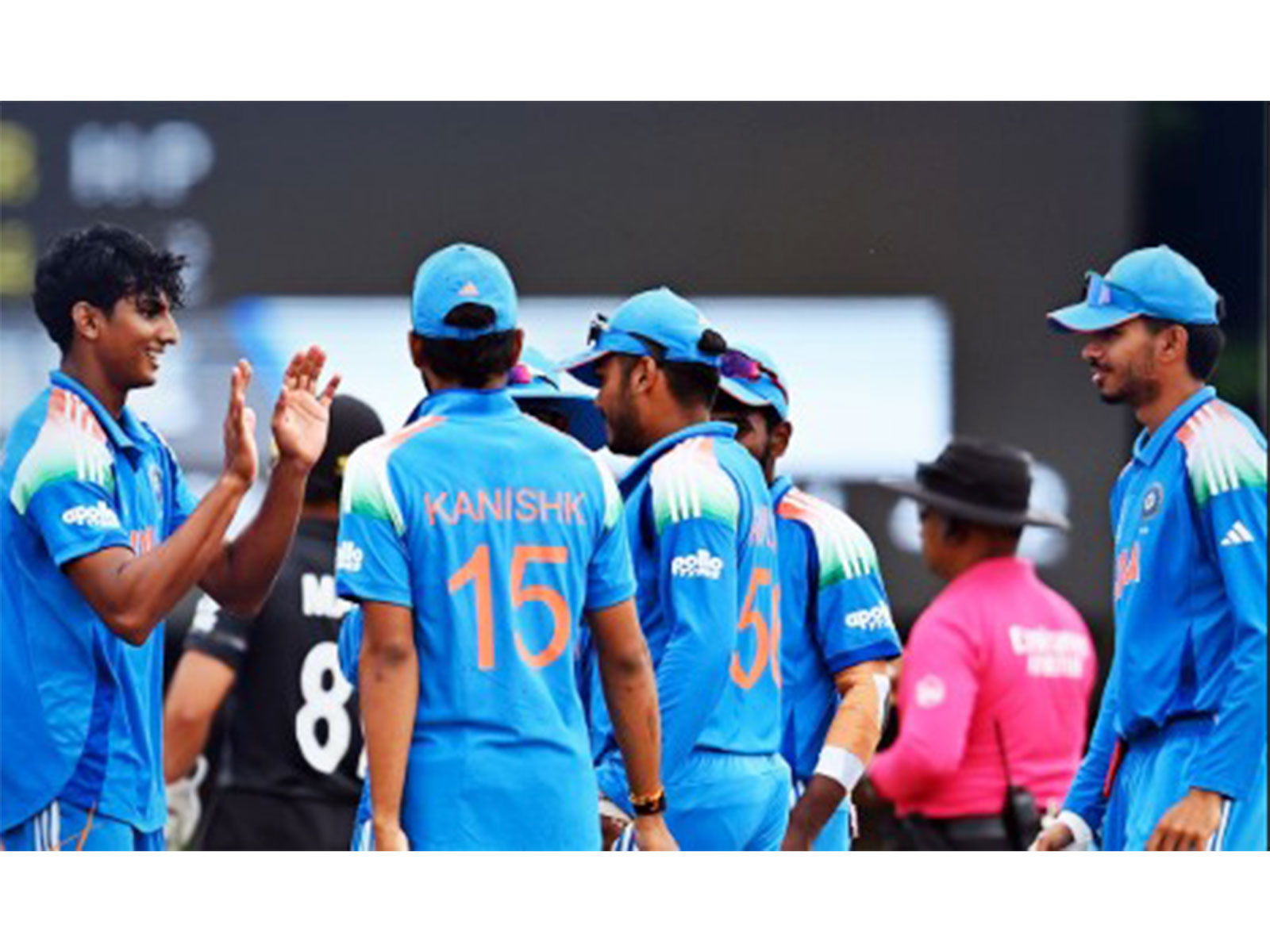 India players celebrating (Photo: X/@BCCI)