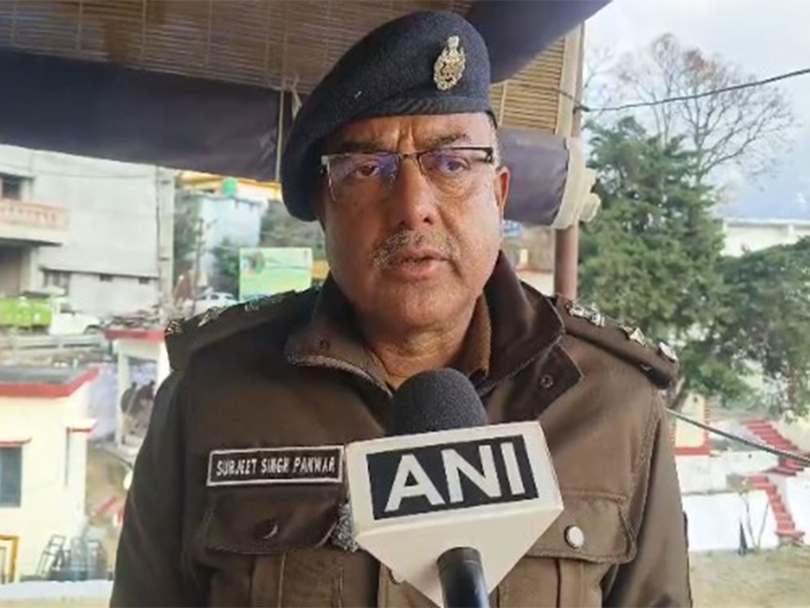 Chamoli Superintendent of Police (SP) Surjeet Singh Pawar (Photo/ANI)