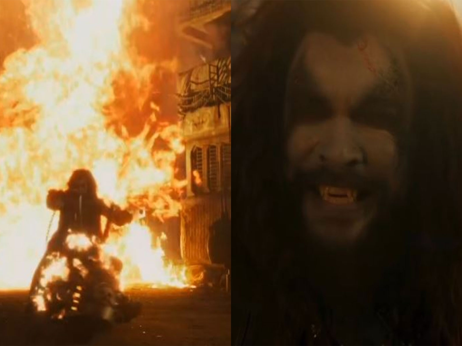 Jason Momoa as Lobo in 'Supergirl' (Photo/Instagram@jamesgunn)