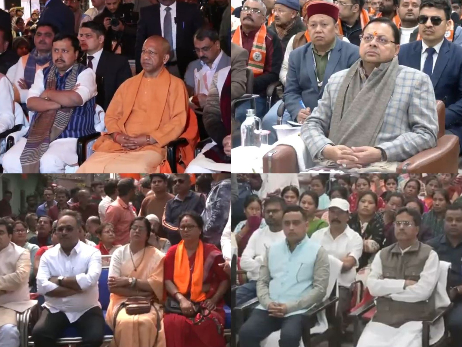 PM Modi's Mann Ki Baat draws participation from Chief Ministers across states (Photo/ANI)