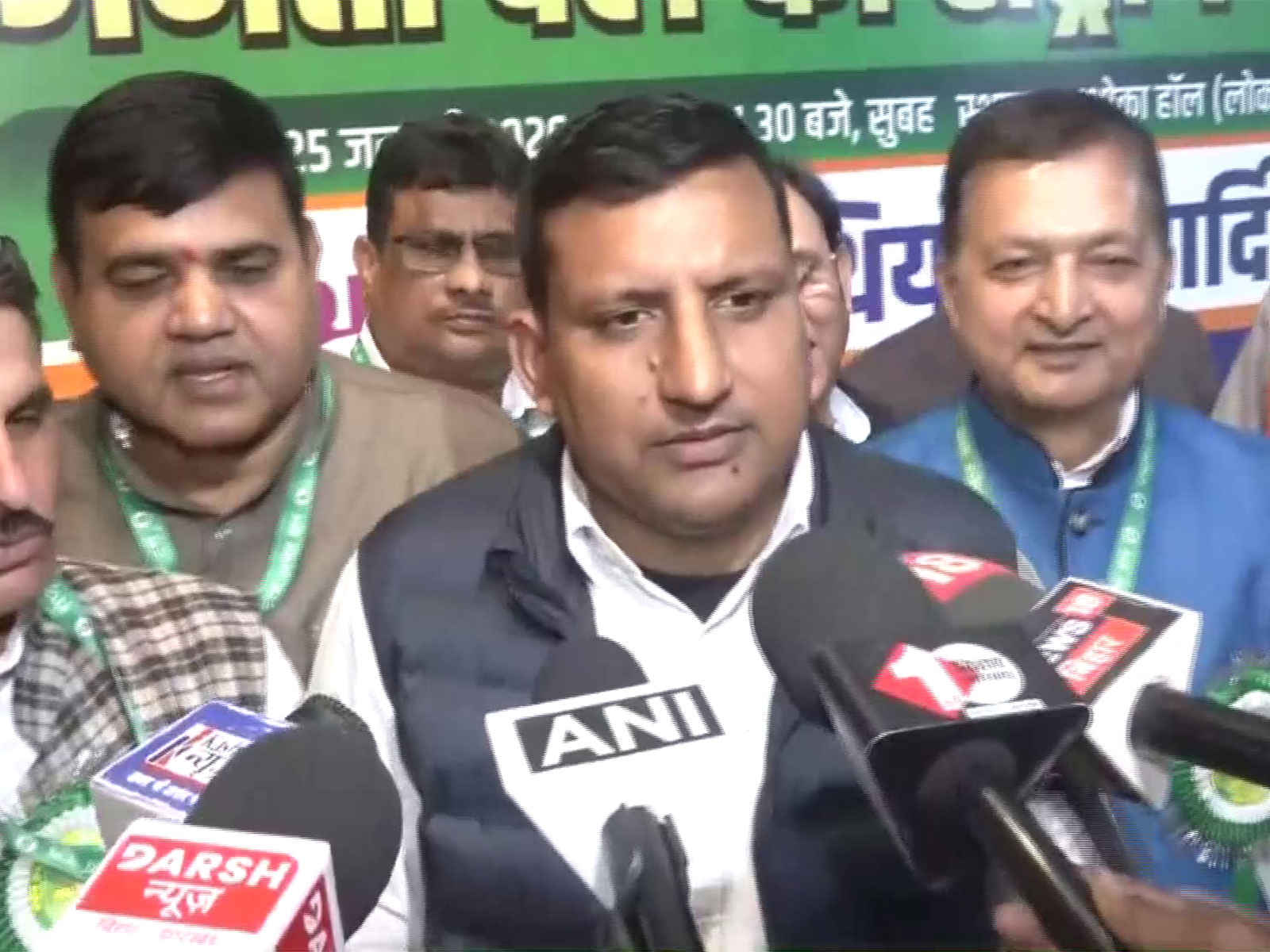 RJD MP Sanjay Yadav (Photo: ANI)