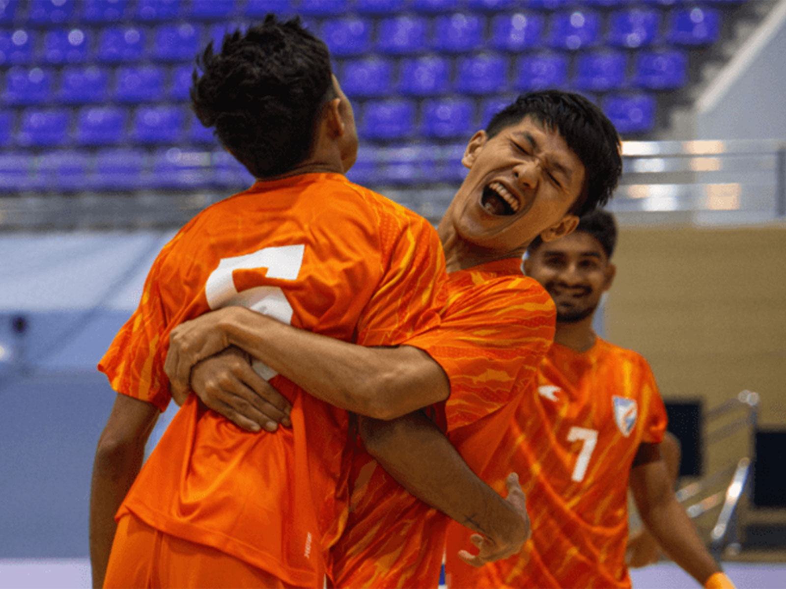 Indian players in action.(Photo/AIFF)