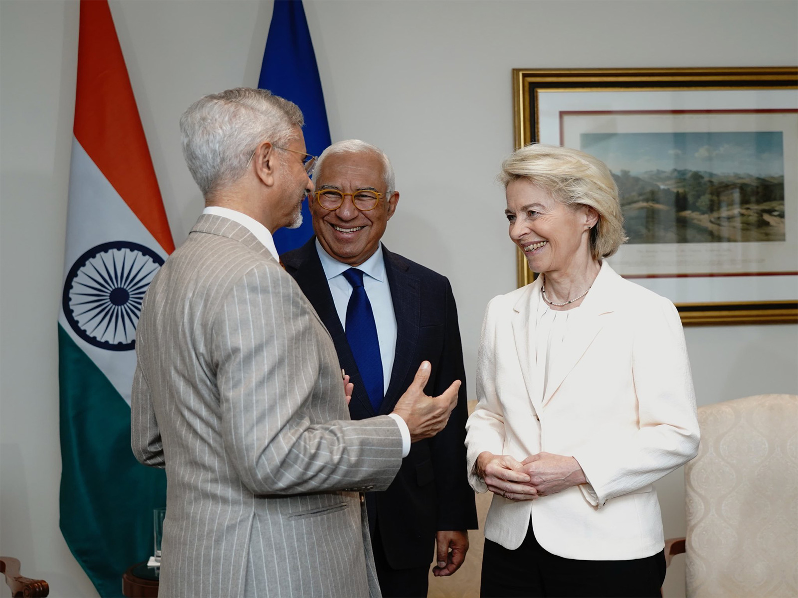 EAM Jaishankar with European delegation (Photo: X@DrSJaishankar)