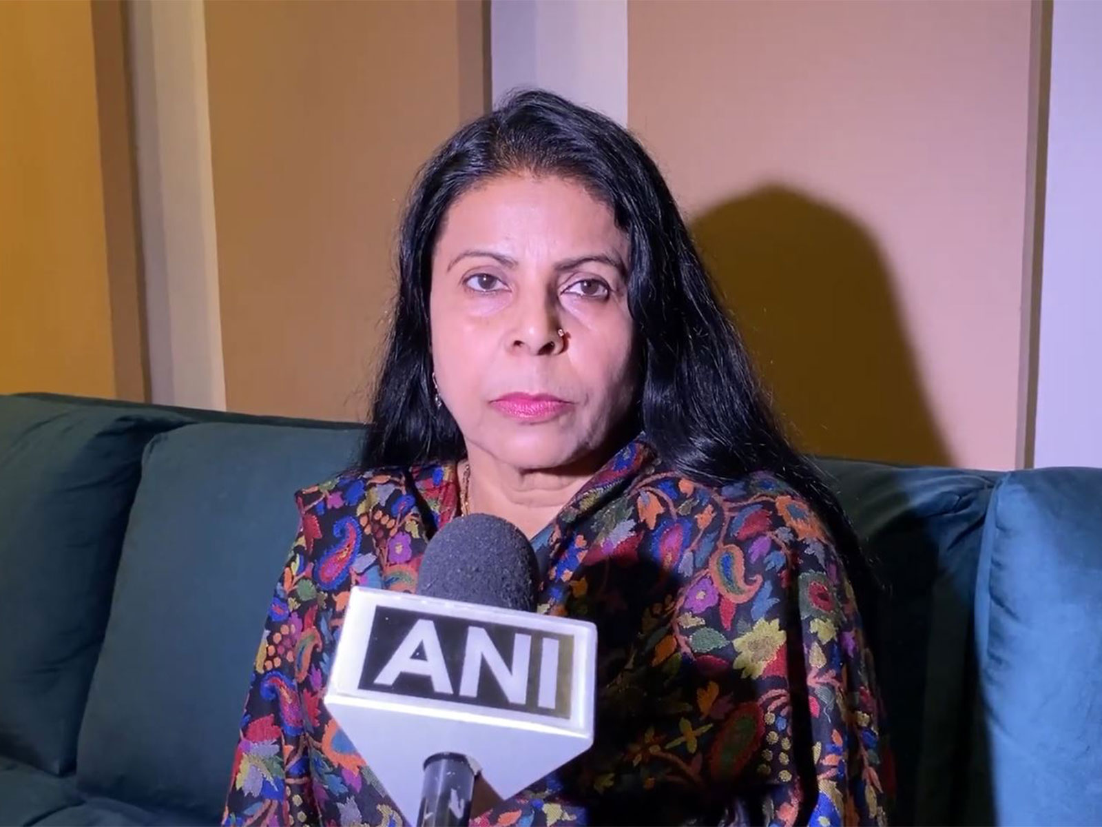 Kantha Artist and Padma Bhushan awardee Tripti Mukherjee (Photo: ANI)