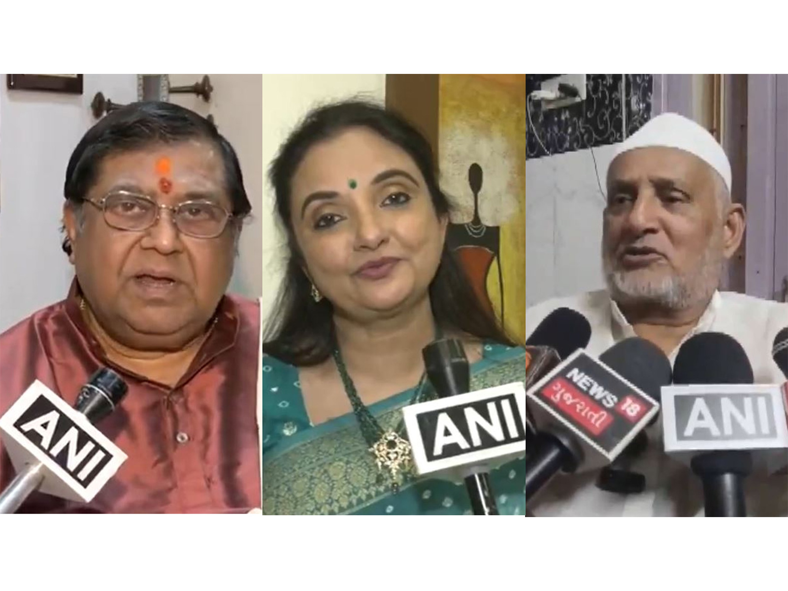 Padma Shri awardees share reactions (Photo/ANI)