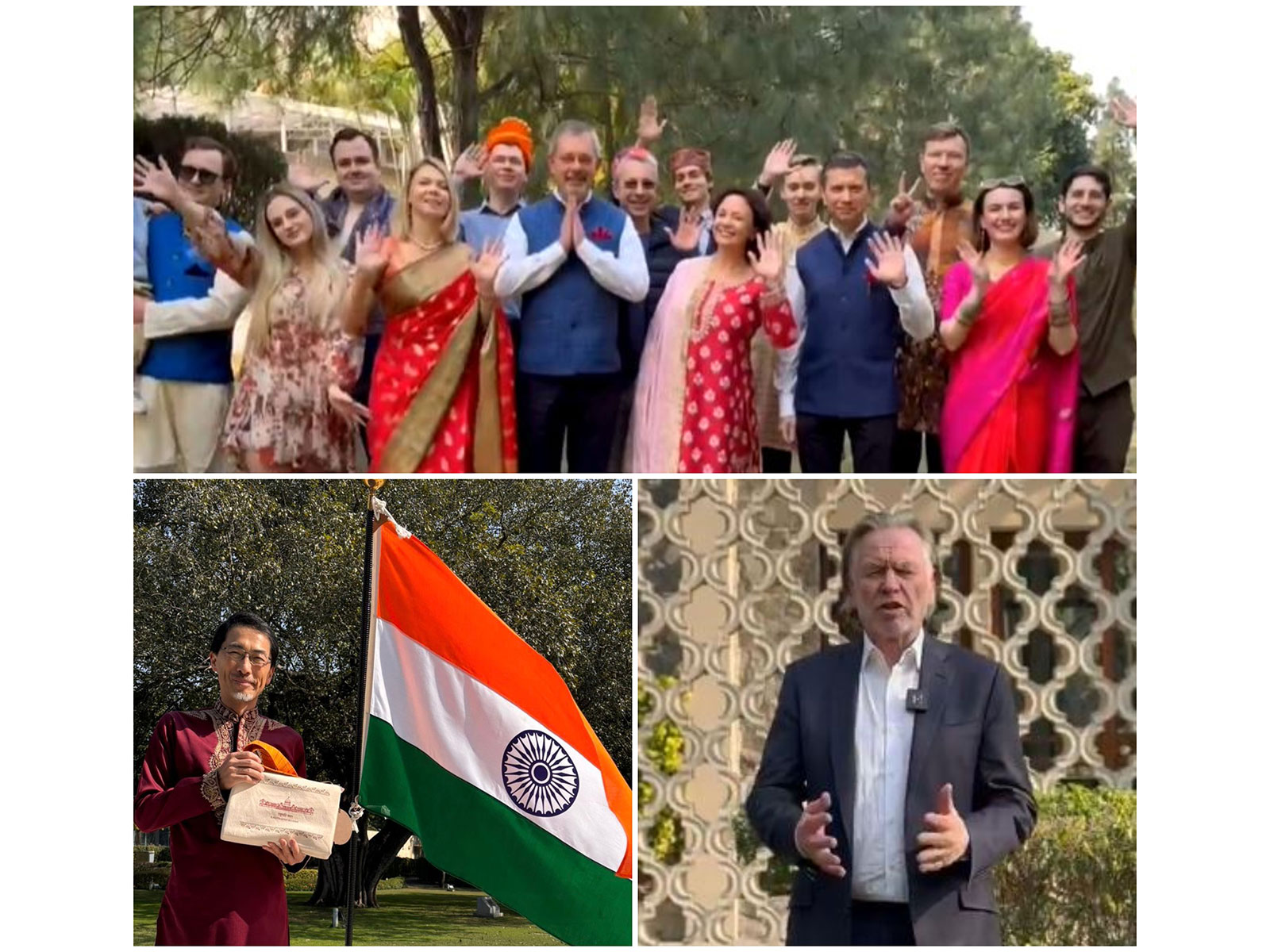 Diplomats of Russia, Australia and Japan extend wishes on Republic Day (Photo/X@AusHCIndia, @JapanAmbIndia, @RusEmbIndia )
