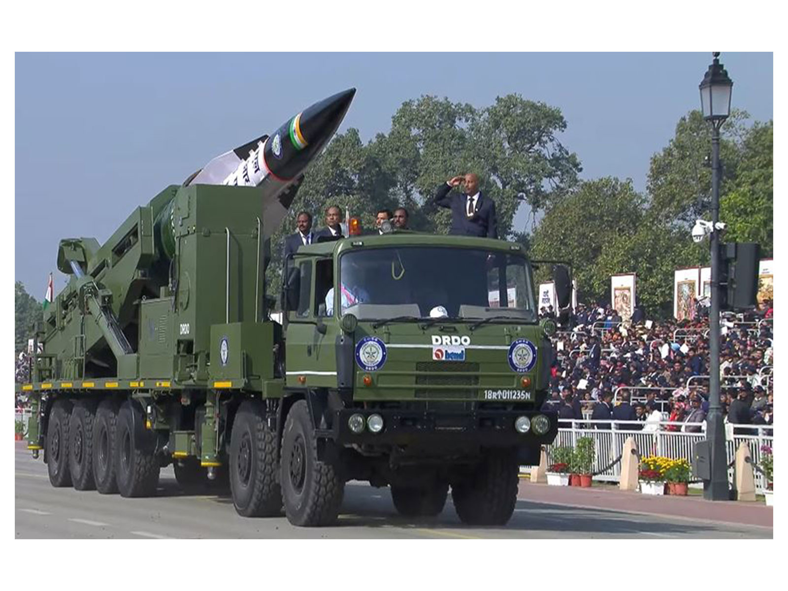 DRDO showcases developing Long-Range Anti-Ship Missile (Photo/DD)