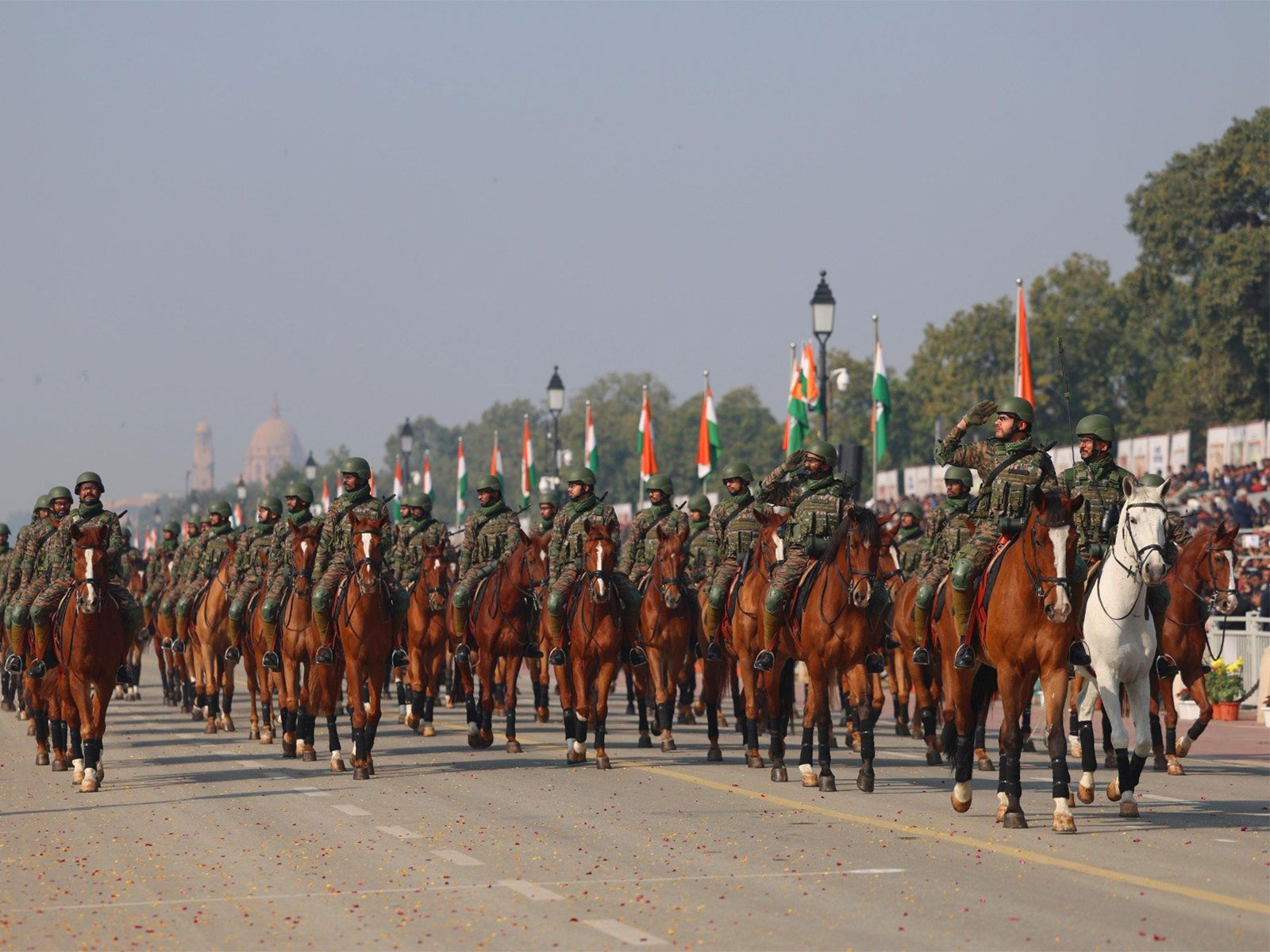PM Modi shares glimpses of Indian Armed Forces from 77th Republic Day parade (Photo/X/@narendramodi)