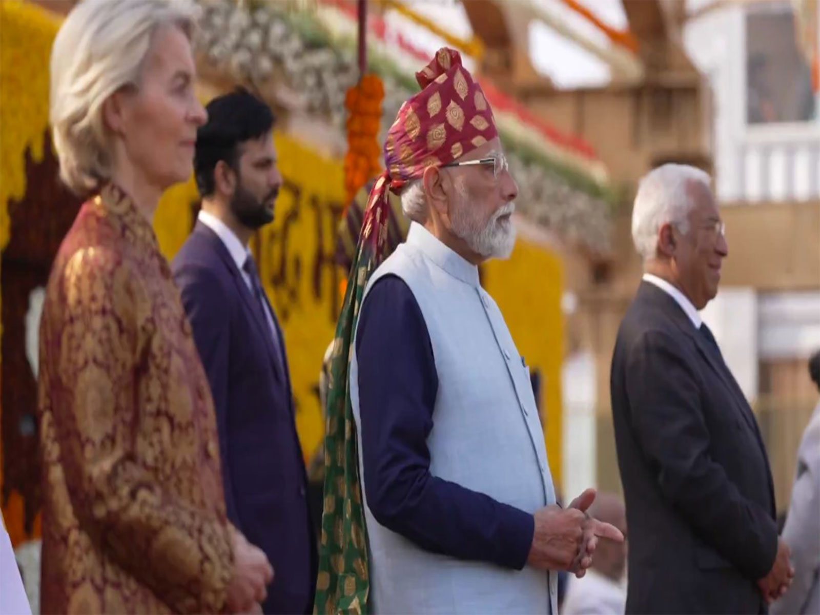 Prime Minister Narendra Modi at Republic Day celebrations in Delhi (Photo/ANI)