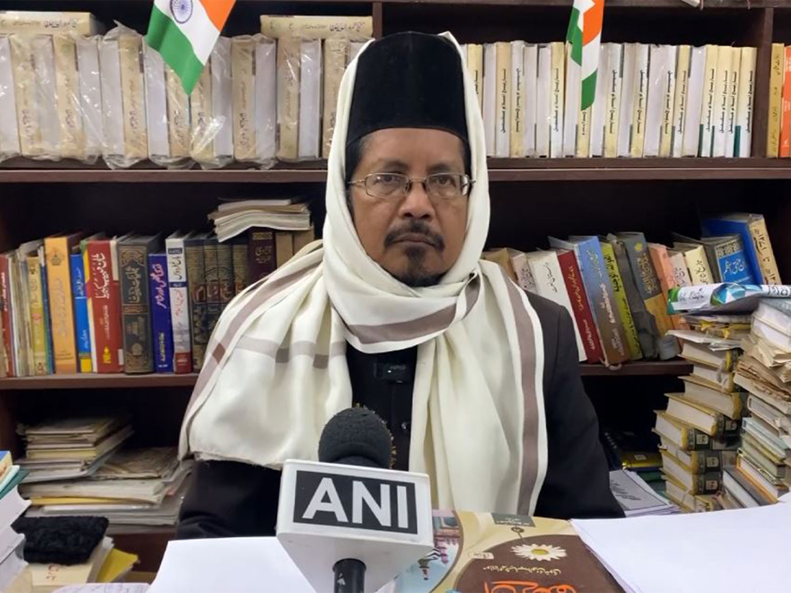 President of the All India Muslim Jamaat, Maulana Shahabuddin Razvi Bareilvi (Photo/ANI)