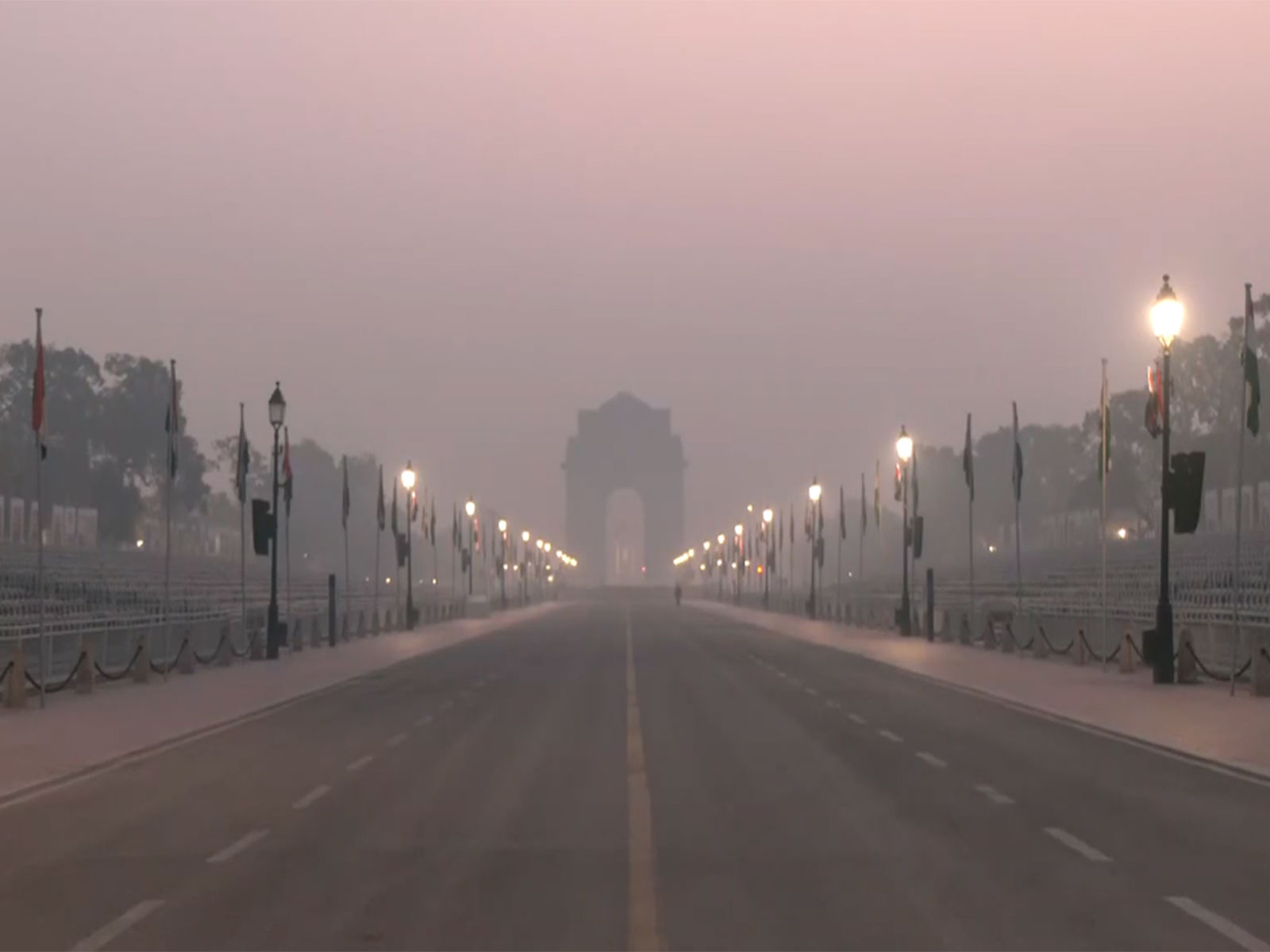 Visual from the India Gate (Photo/ANI)
