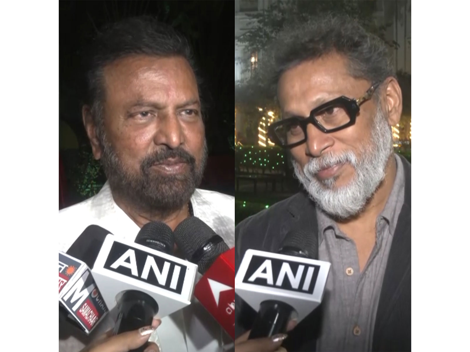 Shoojit Sircar, Mohan Babu (Photo/ANI)