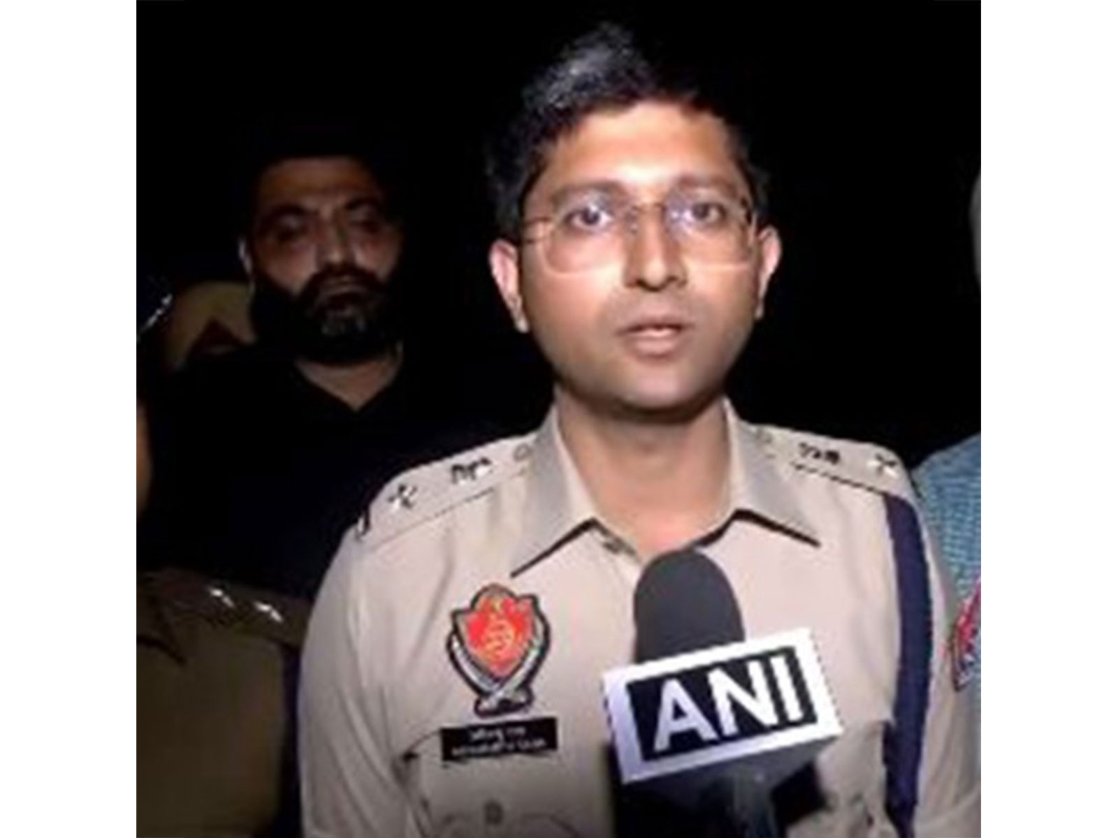 Sri Muktsar Sahib Senior Superintendent of Police (SSP) Abhimanyu Rana (Photo/ANI)