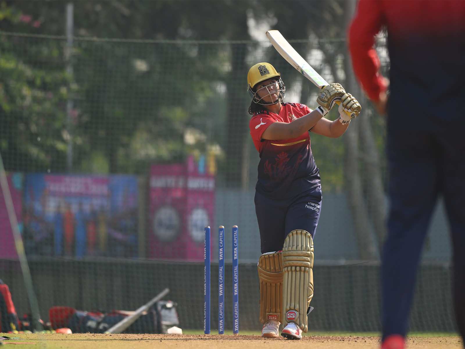 RCB's Richa Ghosh batting (Photo: RCB)