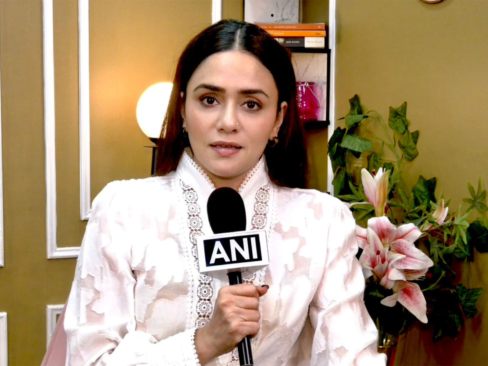 Amruta Khanvilkar (Photo/ANI) 