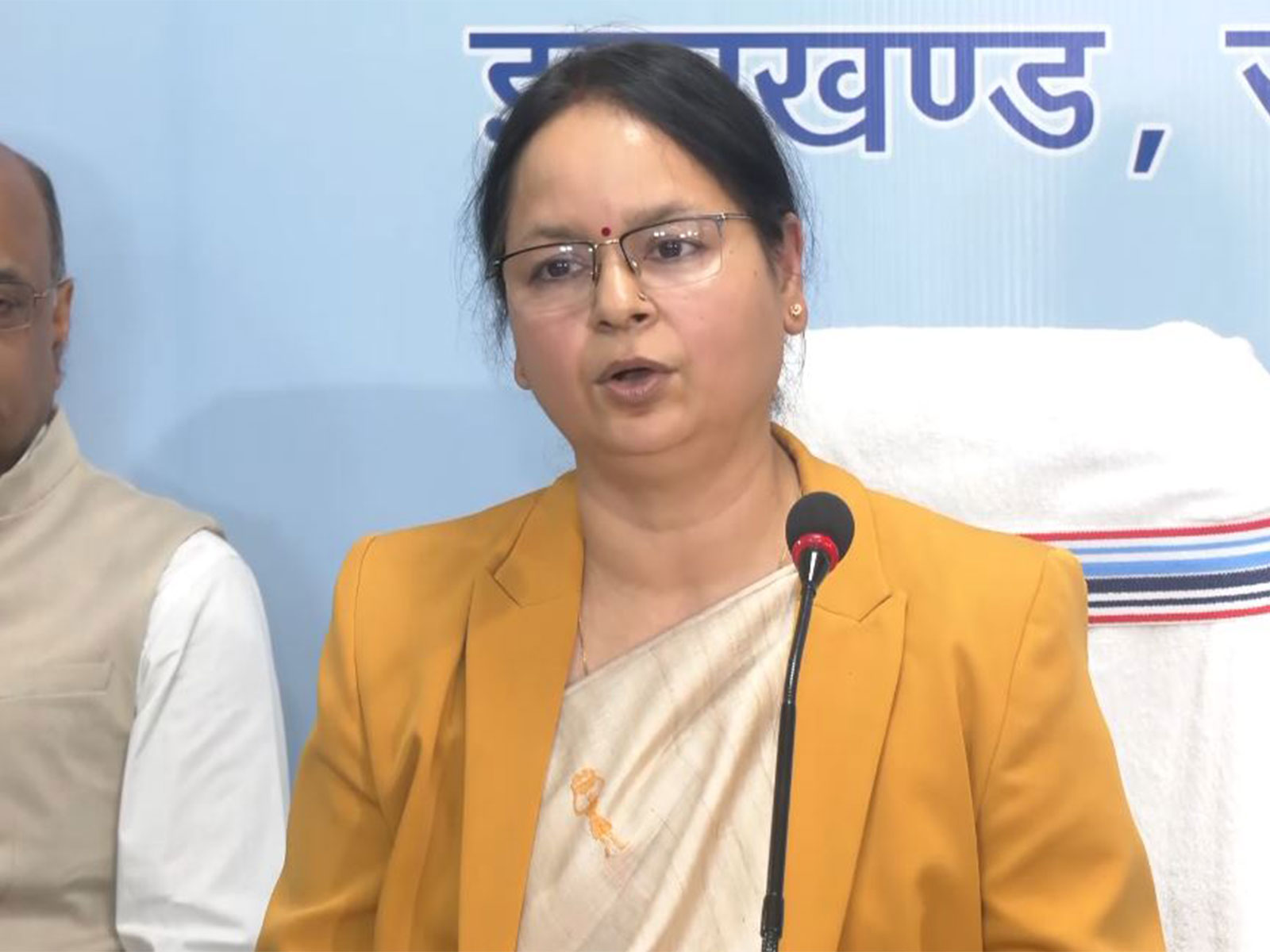 Jharkhand Election Commissioner Alka Tiwari. (Photo/ANI)