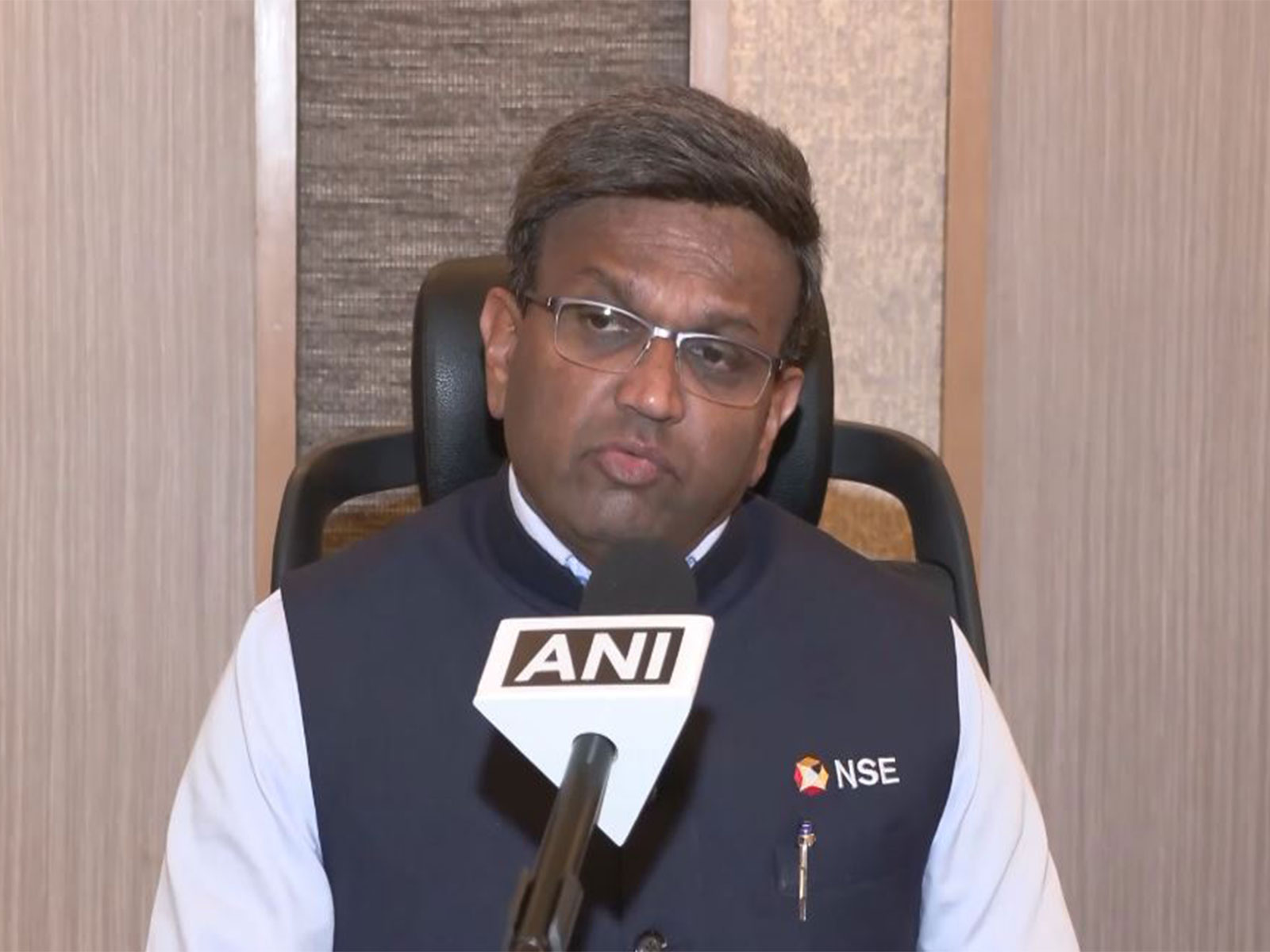 Sriram Krishnan, National Stock Exchange's Chief Business Development Officer (Image: ANI)