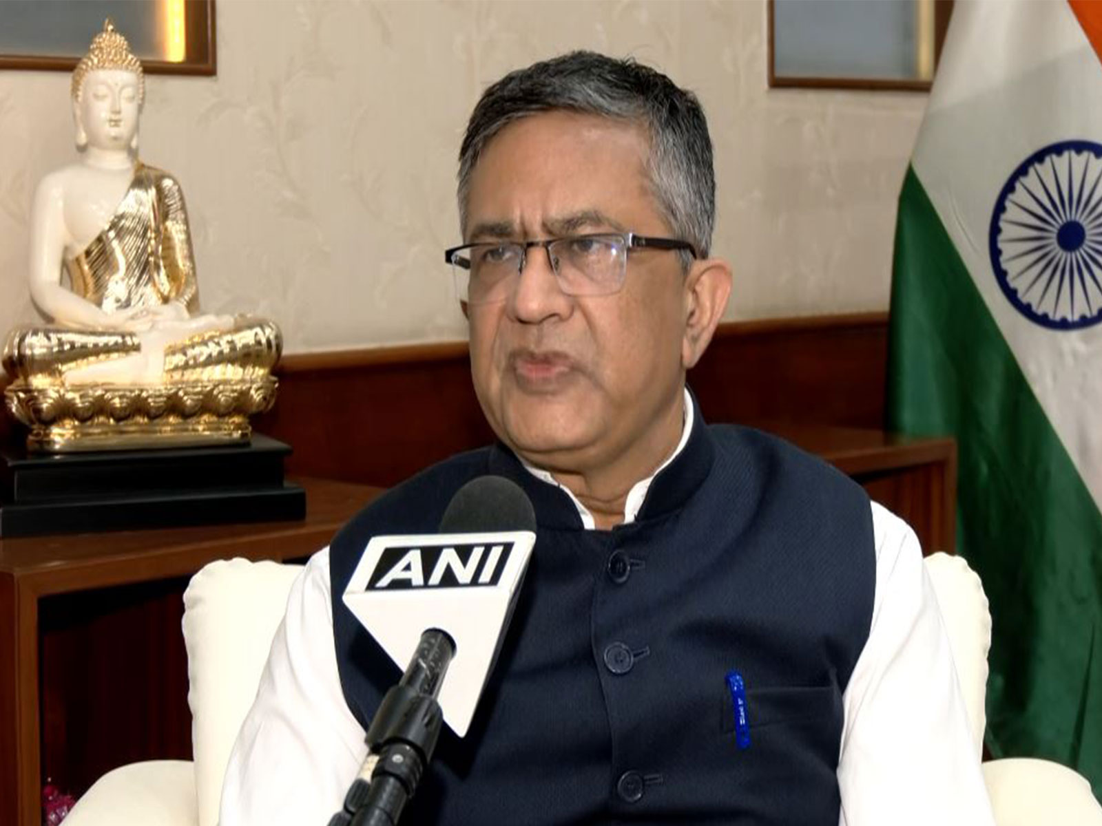 Ashish Chauhan, Managing Director and CEO of National Stock Exchange (Image: ANI)