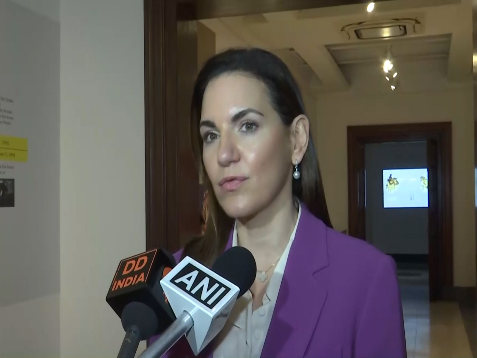  Greece Tourism Minister Olga Kefalogianni (Photo/ANI)