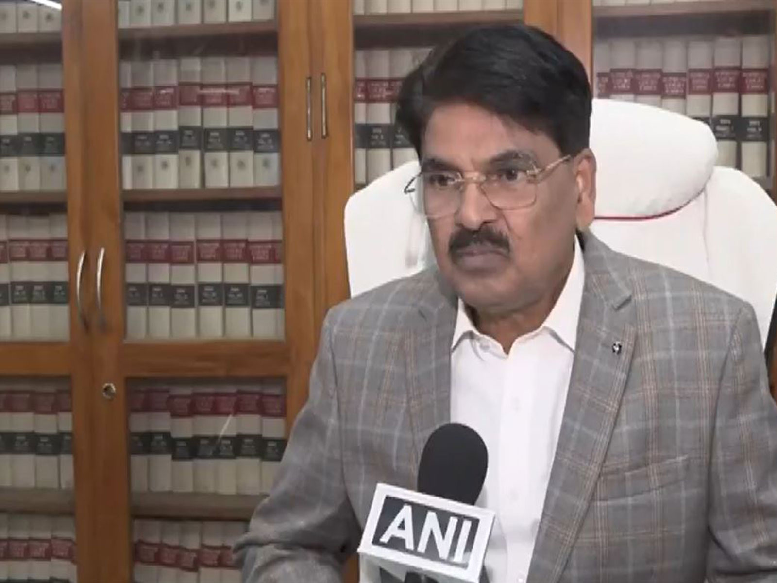BJP MP and Chairman of Bar Council of India, Manan Kumar Mishra (Photo/ANI)
