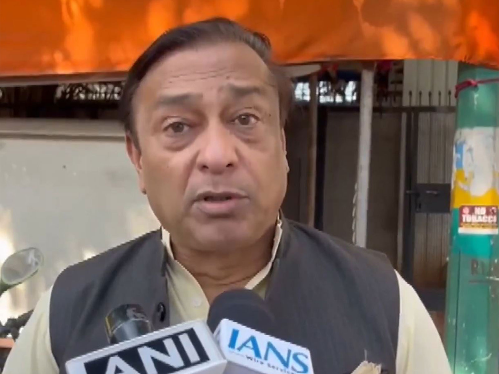 Shiv Sena leader Raju Waghmare (Photo/ANI)