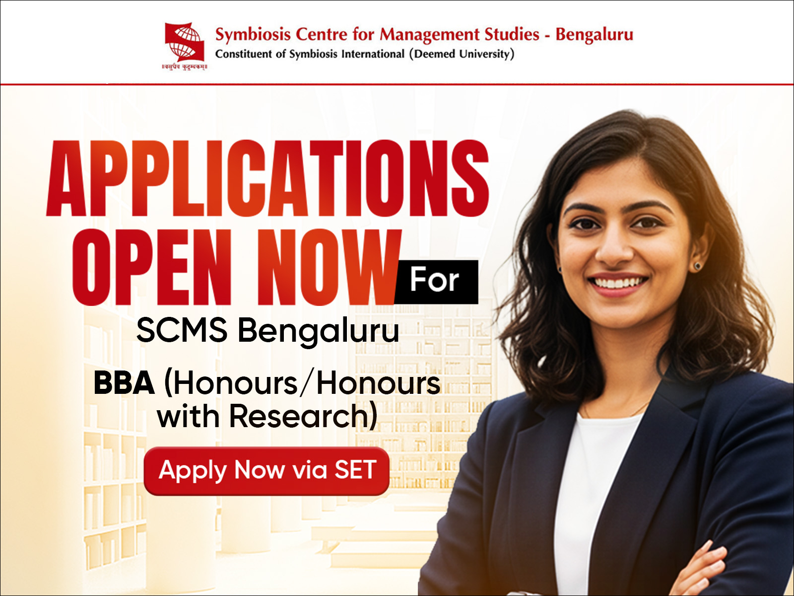 Applications Now Open for SCMS Bengaluru BBA Programme - 2026 Intake