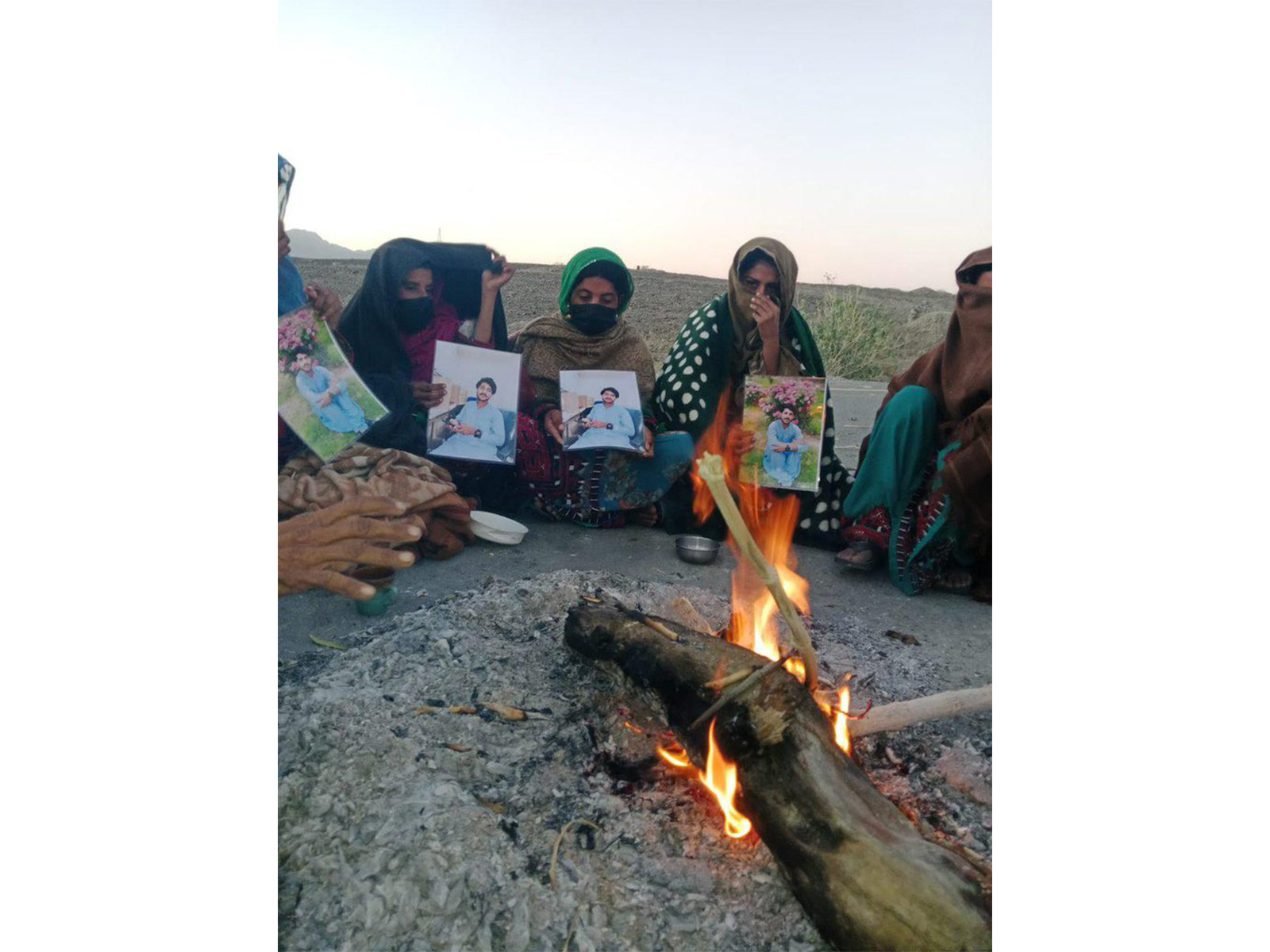 Baloch families protested enforce disappearances (Photo/@BalochYakjehtiC)