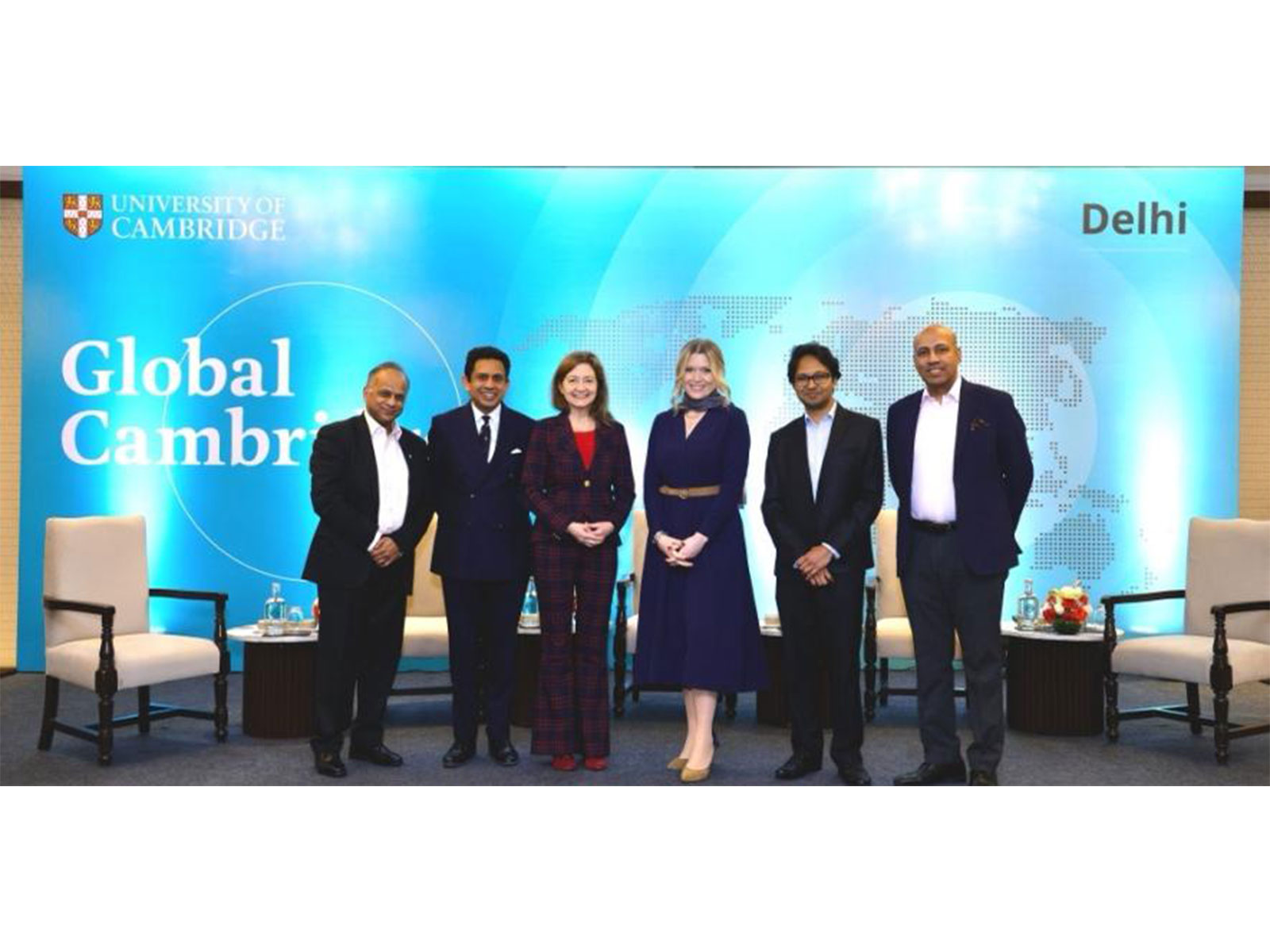 Delegation of Cambridge in India (Photo/University of Cambridge)