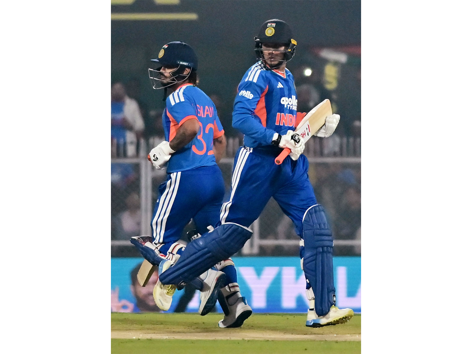 India's Ishan Kishan (left) and Abhishek Sharma (right) (Photo: ANI)