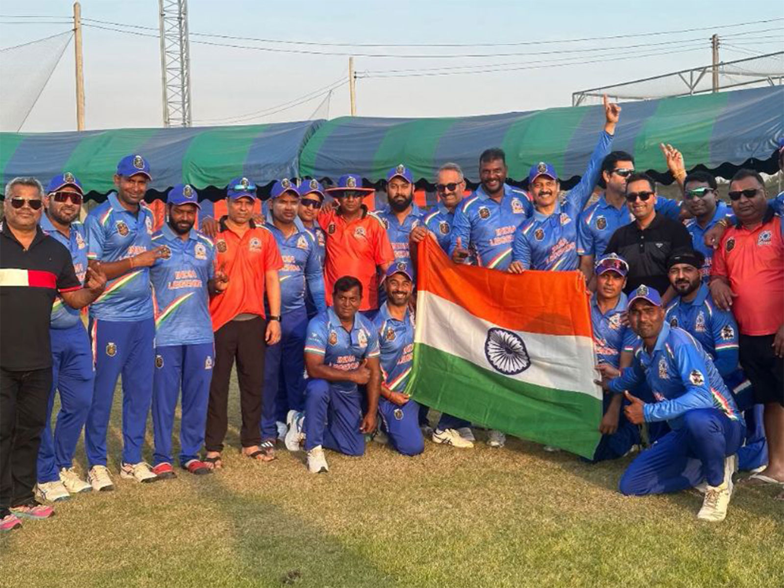 India Legends cricket team (Photo: BVCI)