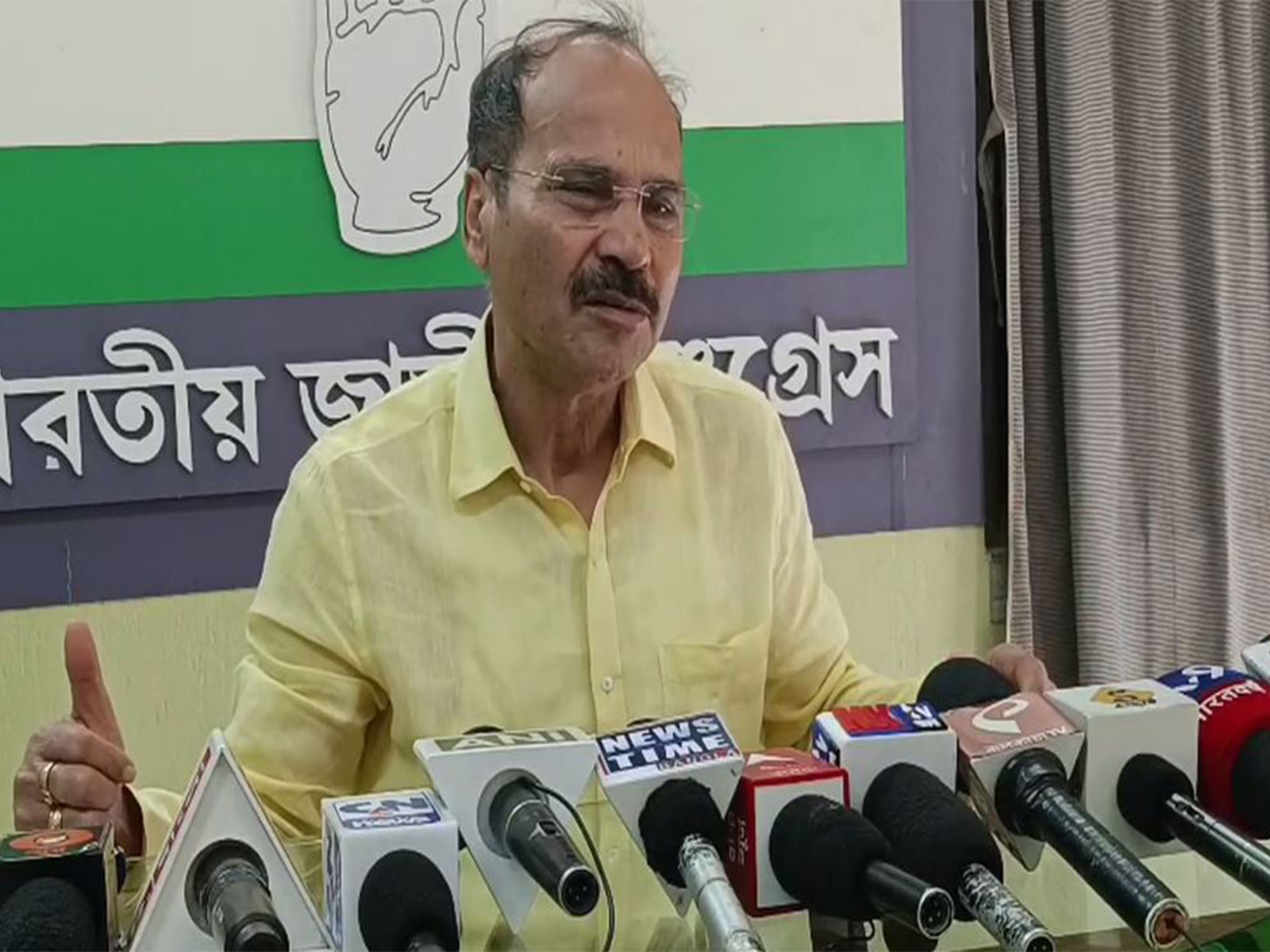 Congress Leader Adhir Ranjan Chowdhury (Photo/ANI)