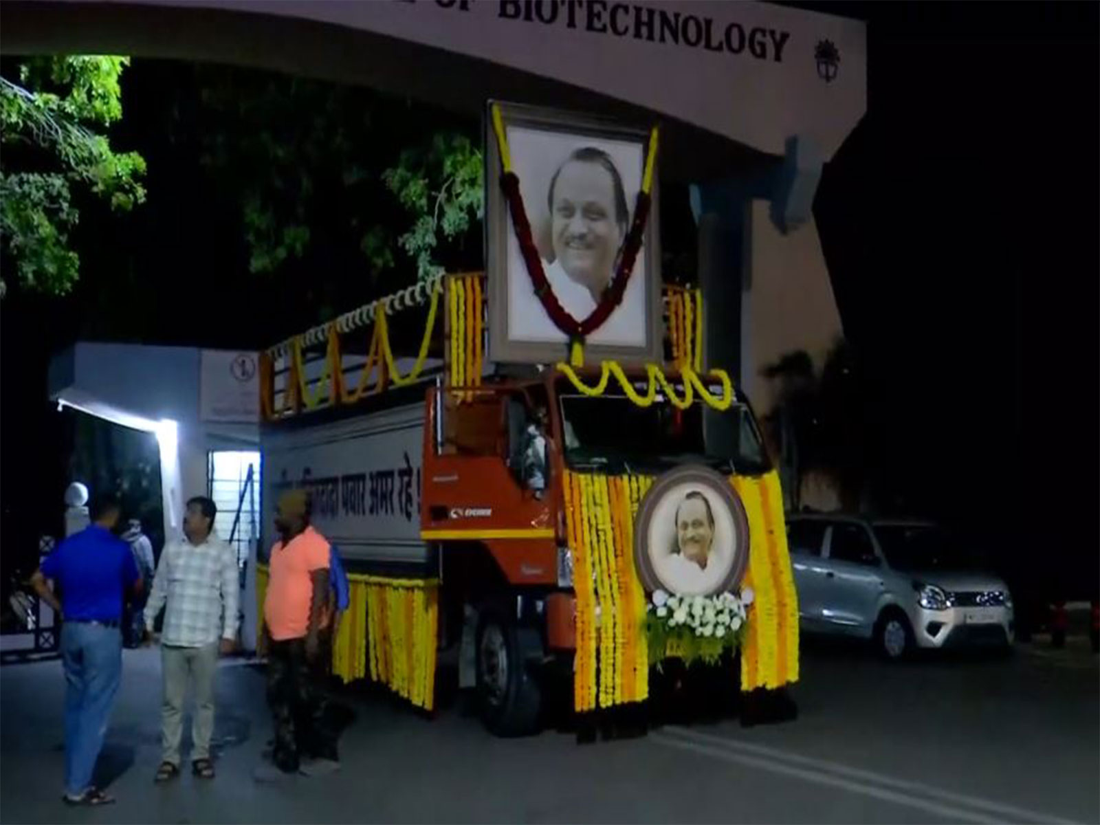 Rath to carry Maharashtra Deputy CM Ajit Pawar's mortal remains for funeral procession (Photo/ANI)