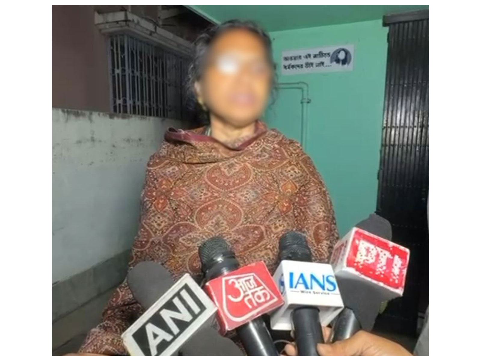 Mother of RG Kar Medical College rape victim. (Photo/ANI)