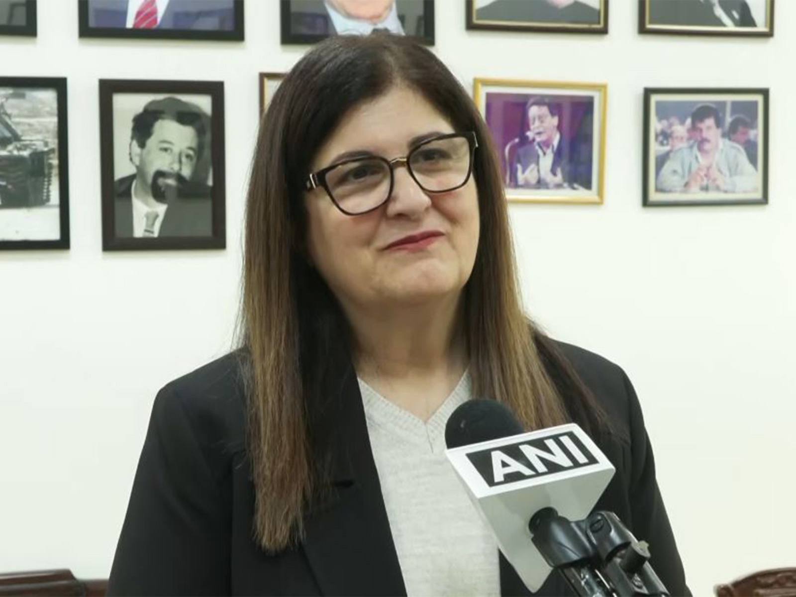 Palestinian Foreign Minister Dr Varsen Aghabekian Shahin (Photo/ANI)