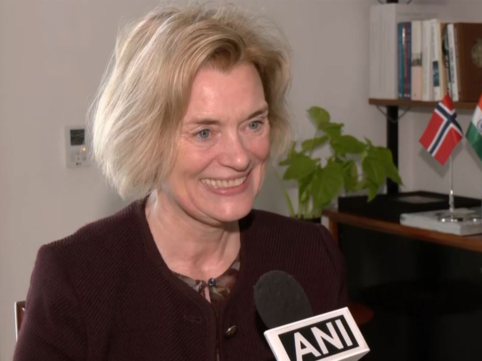 Norway's Ambassador to India, May-Elin Stener (Photo/ANI)