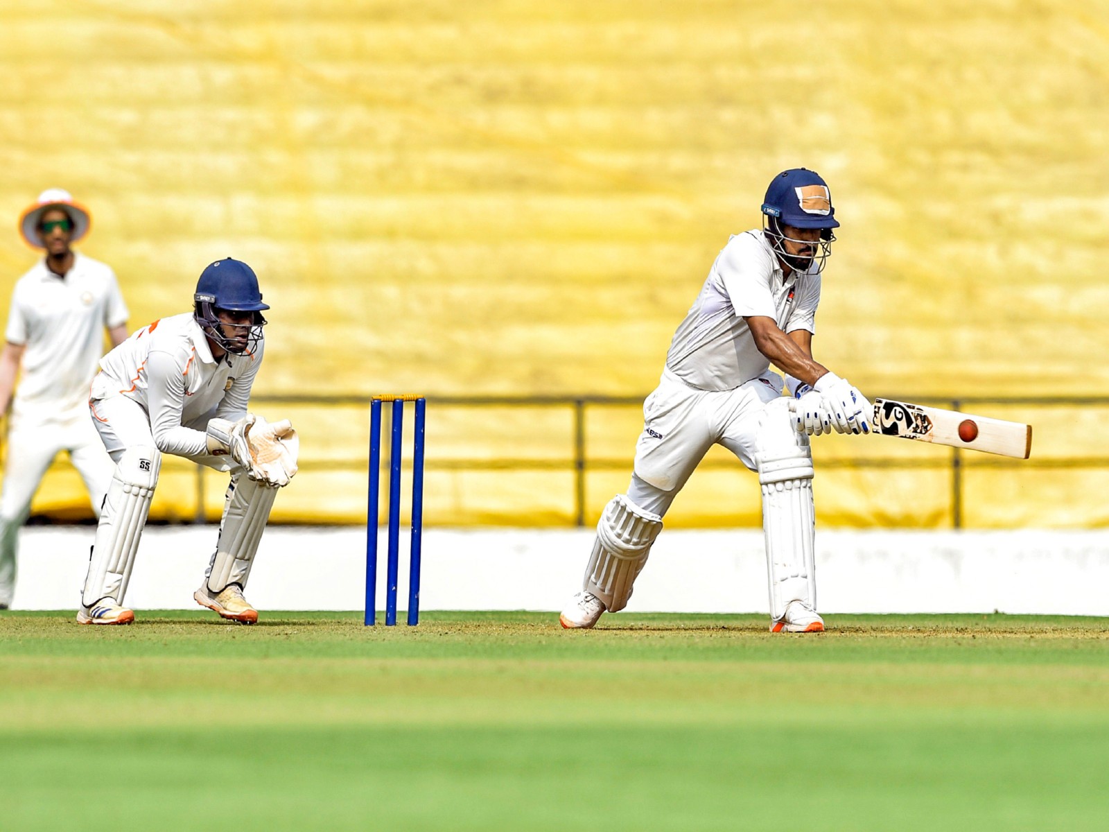 Vidarbha and Uttar Pradesh players in action (Photo: ANI)
