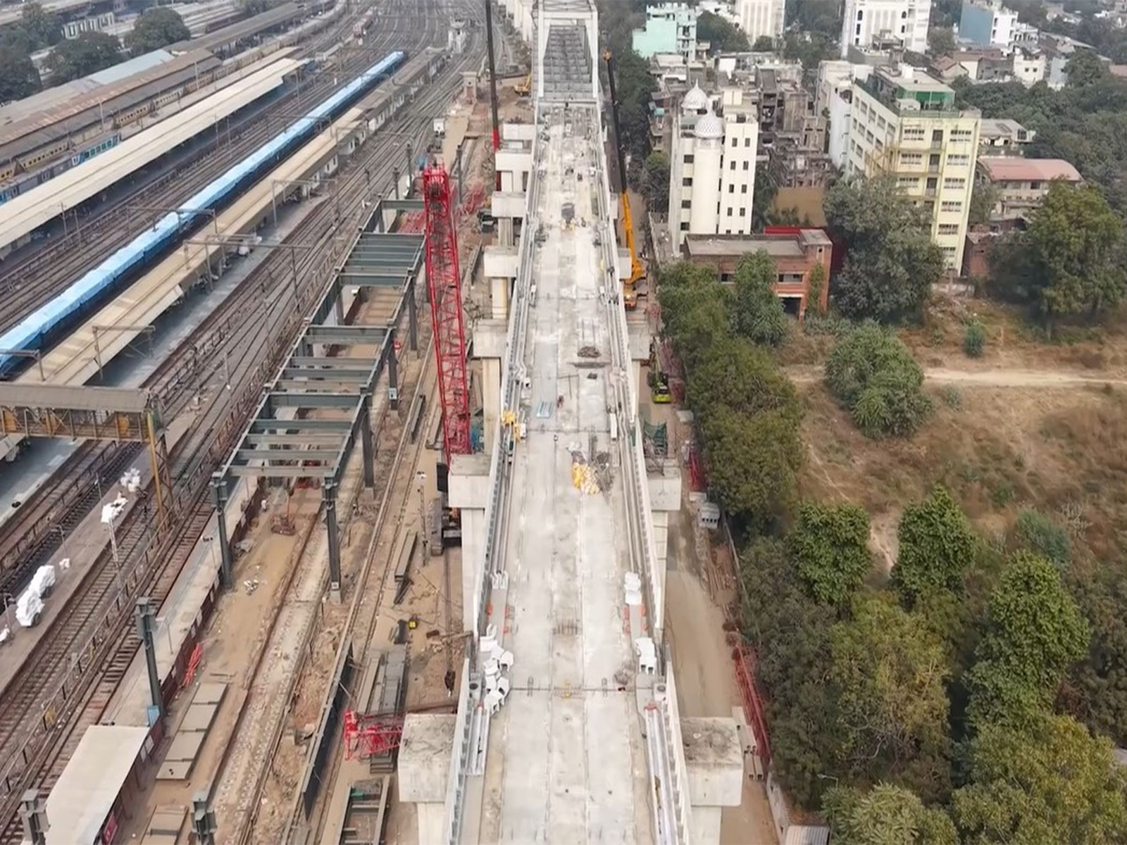 100 m long steel bridge completed in Ahmedabad (Photo/Release)