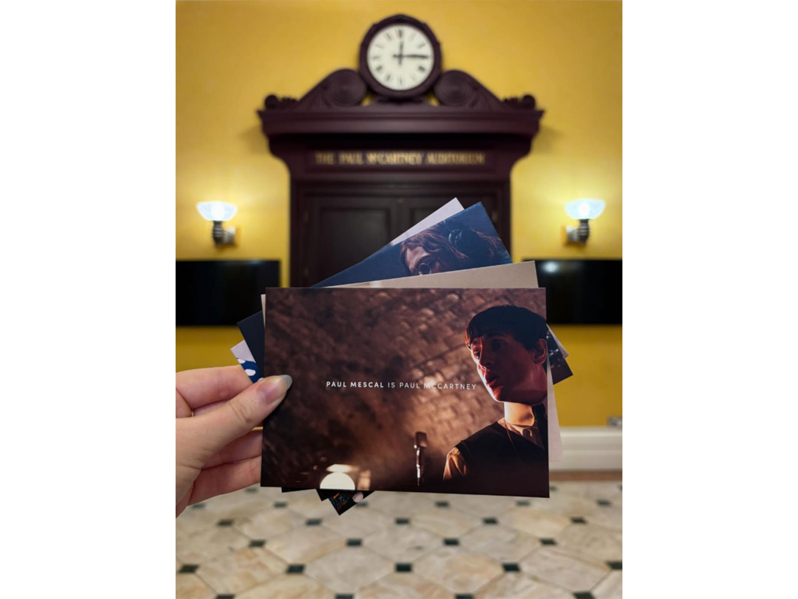 Beatles first look shared (Photo/instagram/@lipaliverpool)