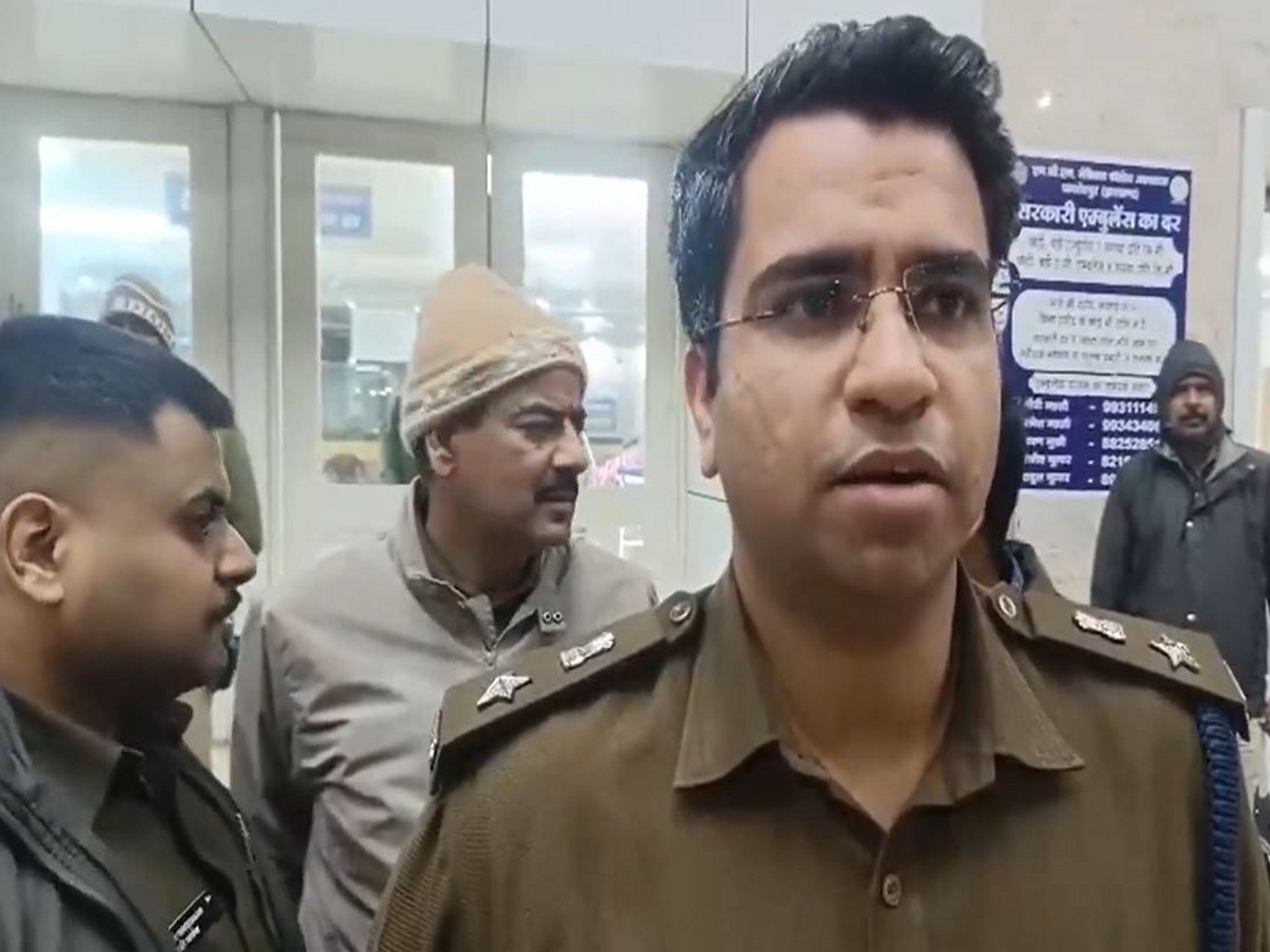 Bistupur Police Station Officer Alok Dubey (Photo/ANI)