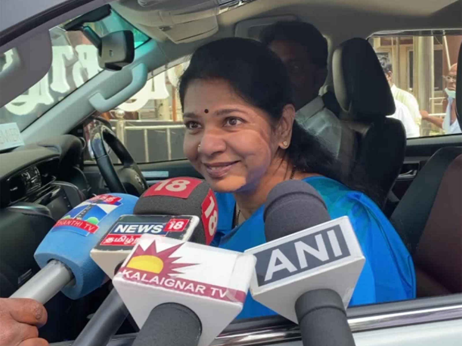 DMK MP Kanimozhi (Photo/ANI)