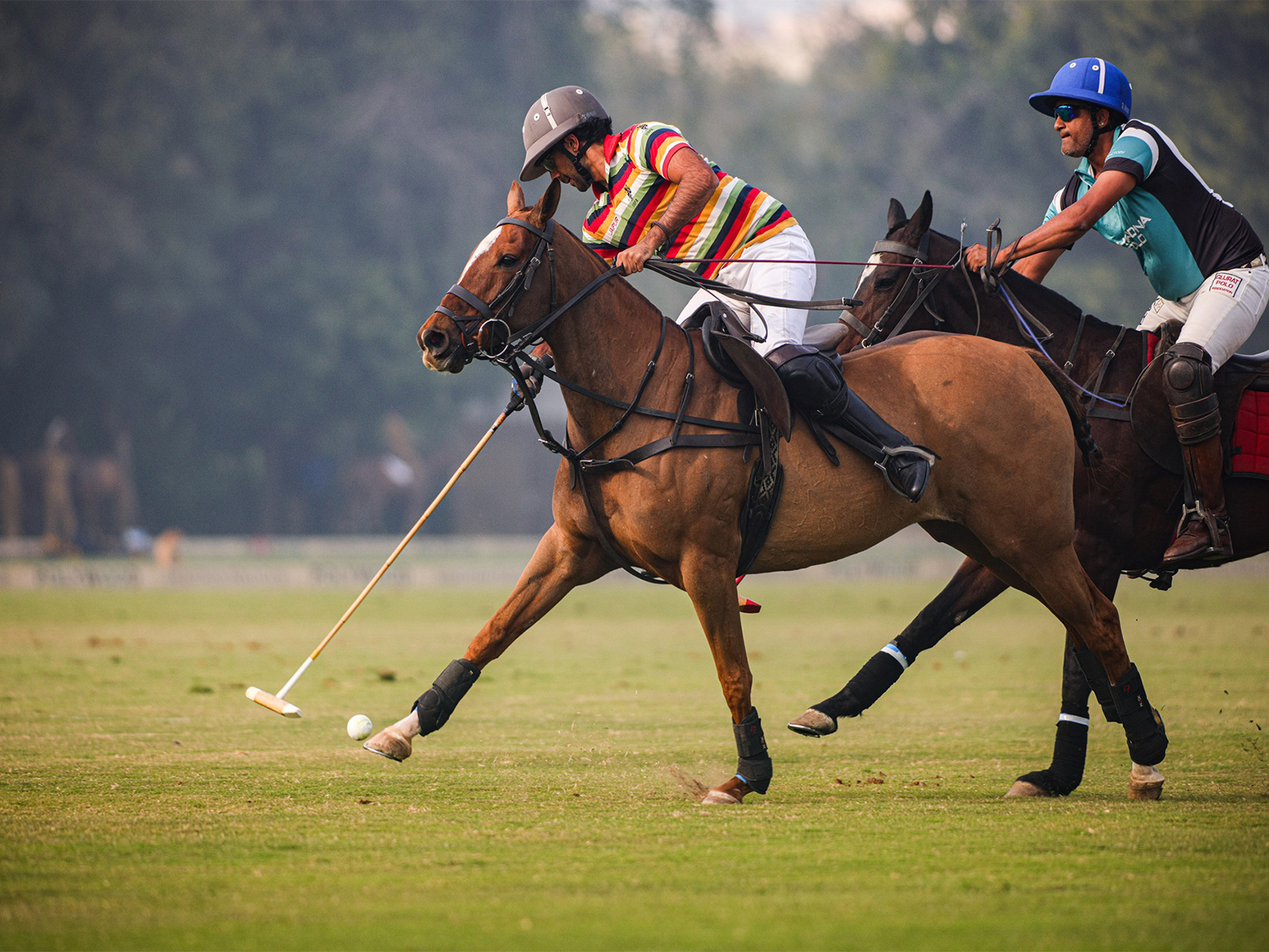 Jaipur Polo and Chandna Polo in action. (Photo: Jaipur Polo)