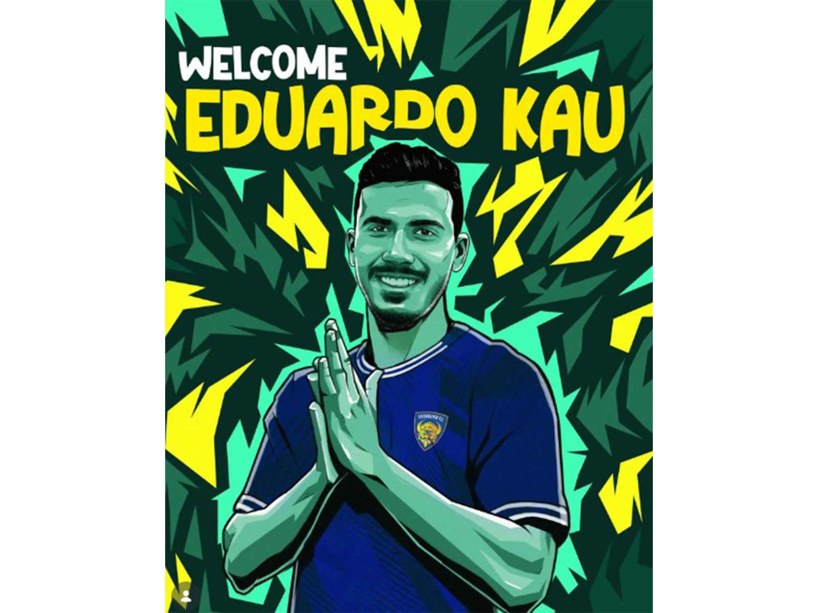 Eduardo Kau. (Photo: Chennaiyin FC)