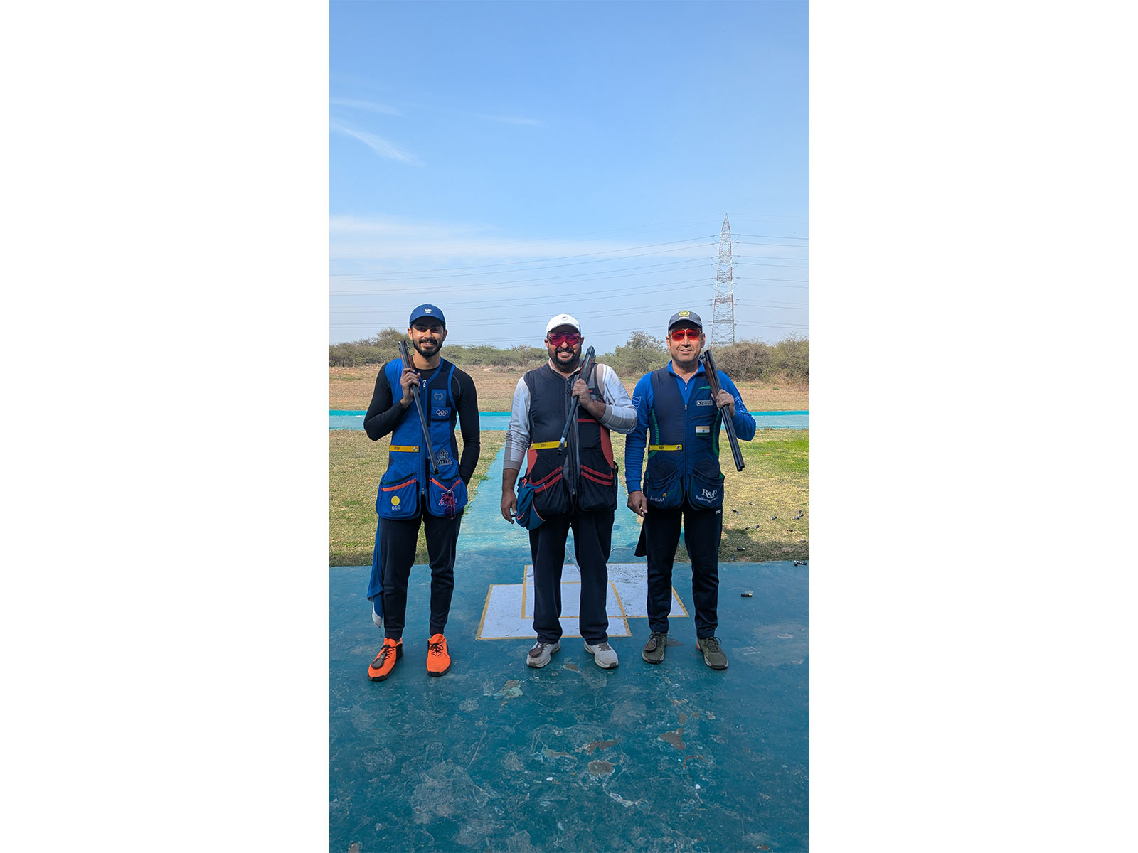 Winners from Men's Skeet 1 trials. (Photo: NRAI)