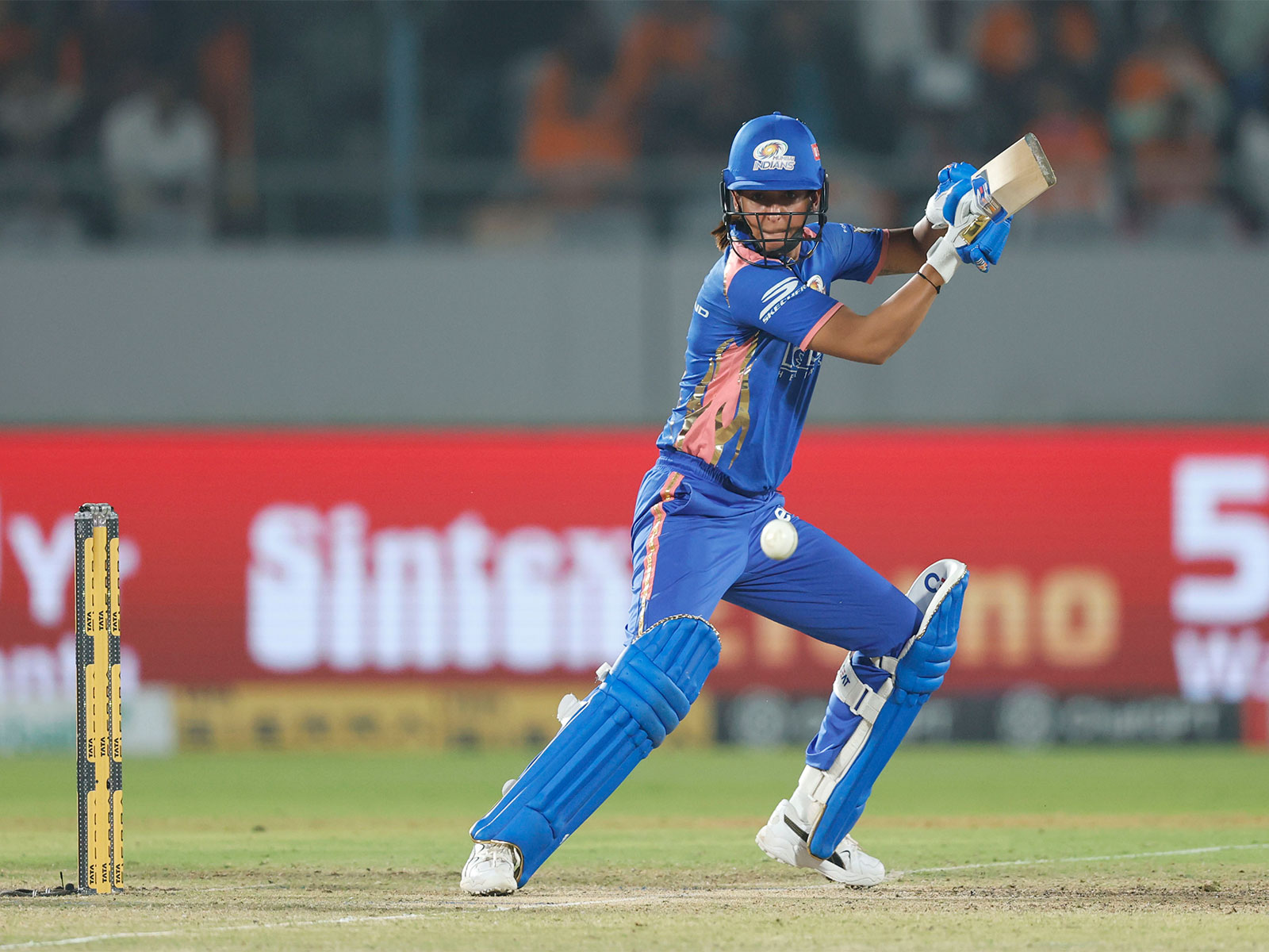 Harmanpreet's blitz went in vain. (Photo: @wplt20 X)